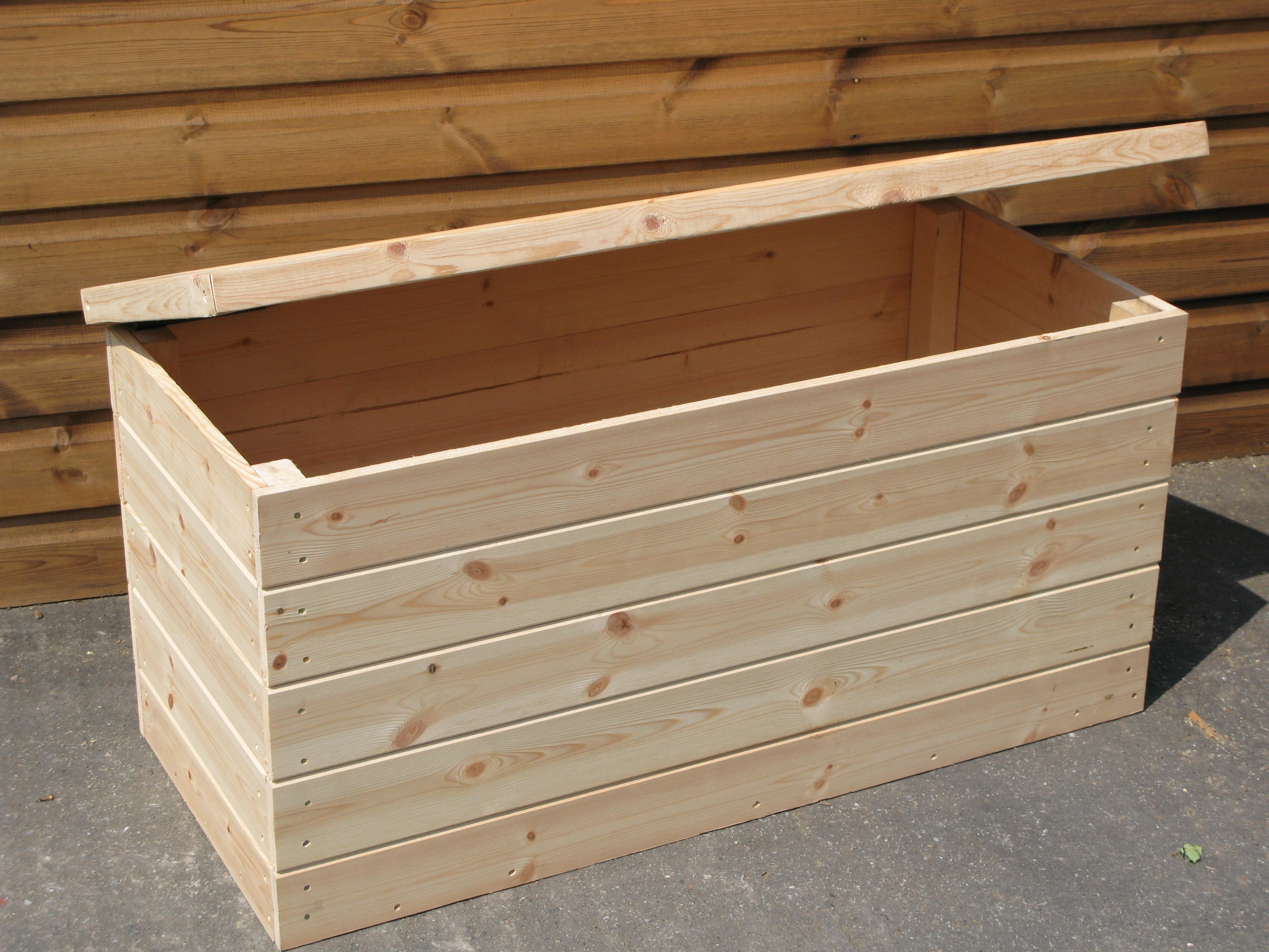 Soar Outdoor Storage Bins Softwood Shiplap Garden Box Untreated ...