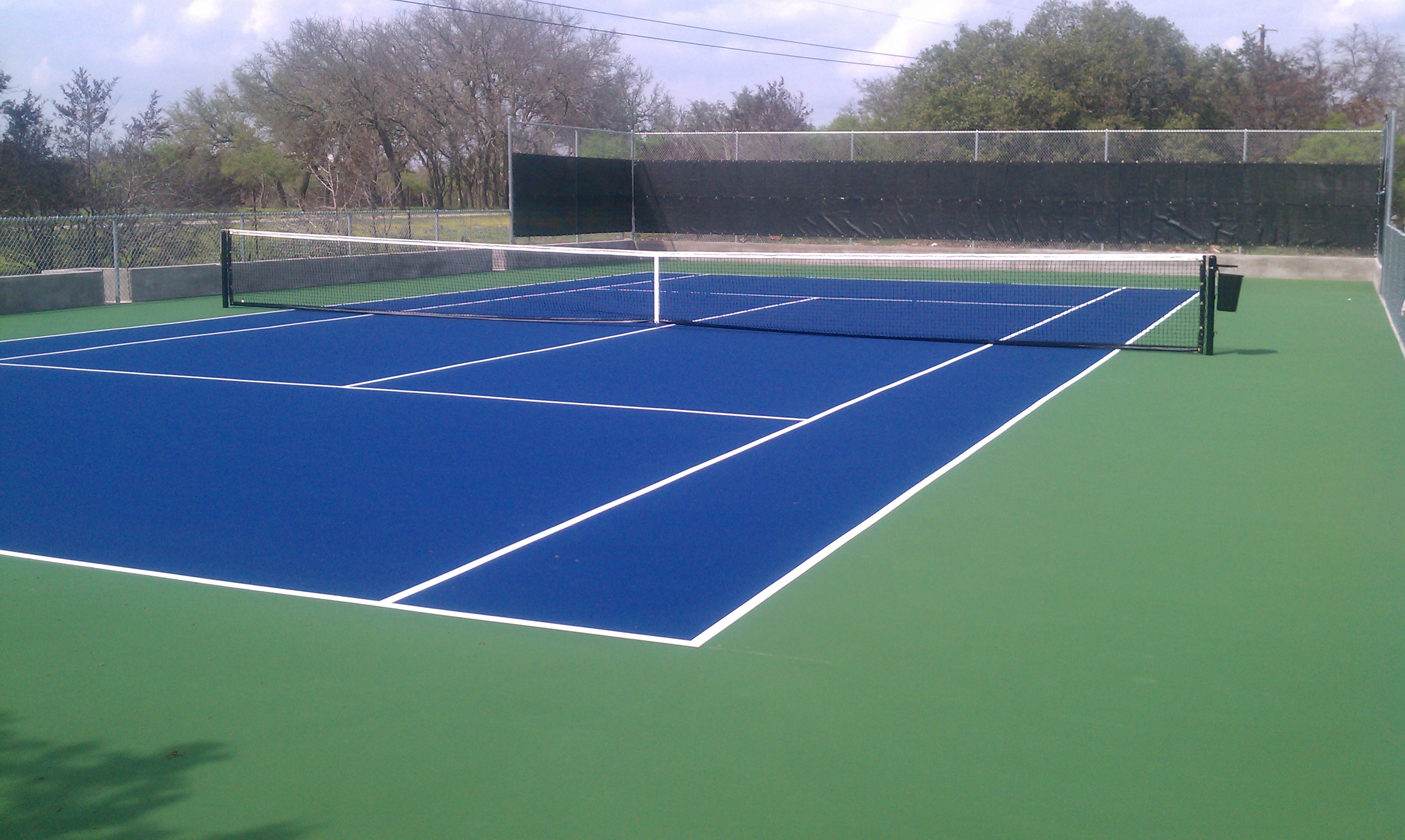 Tennis court photo