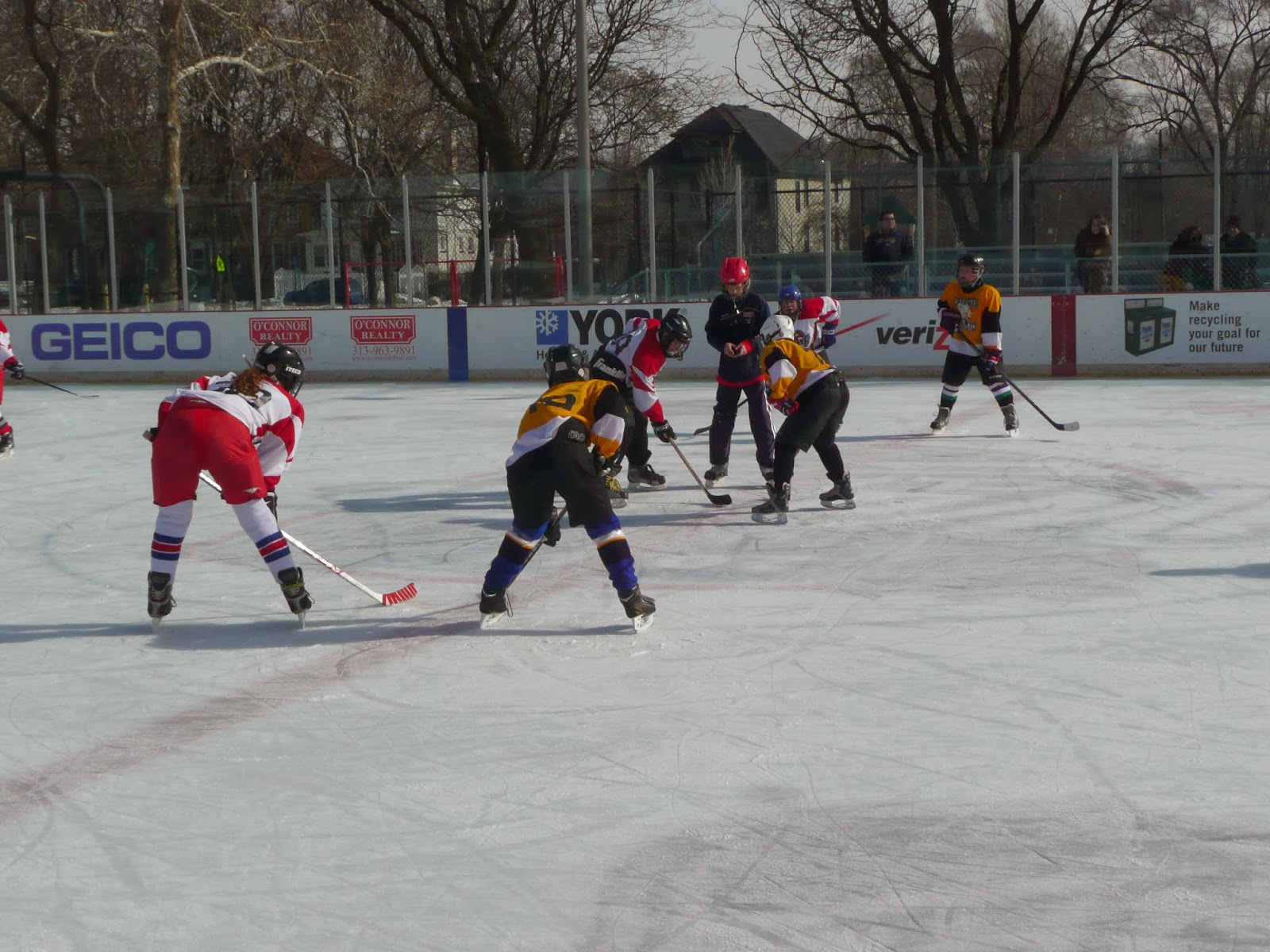 Detroit Hockey News: Columbus Ice Hockey Club visits Detroit for ...
