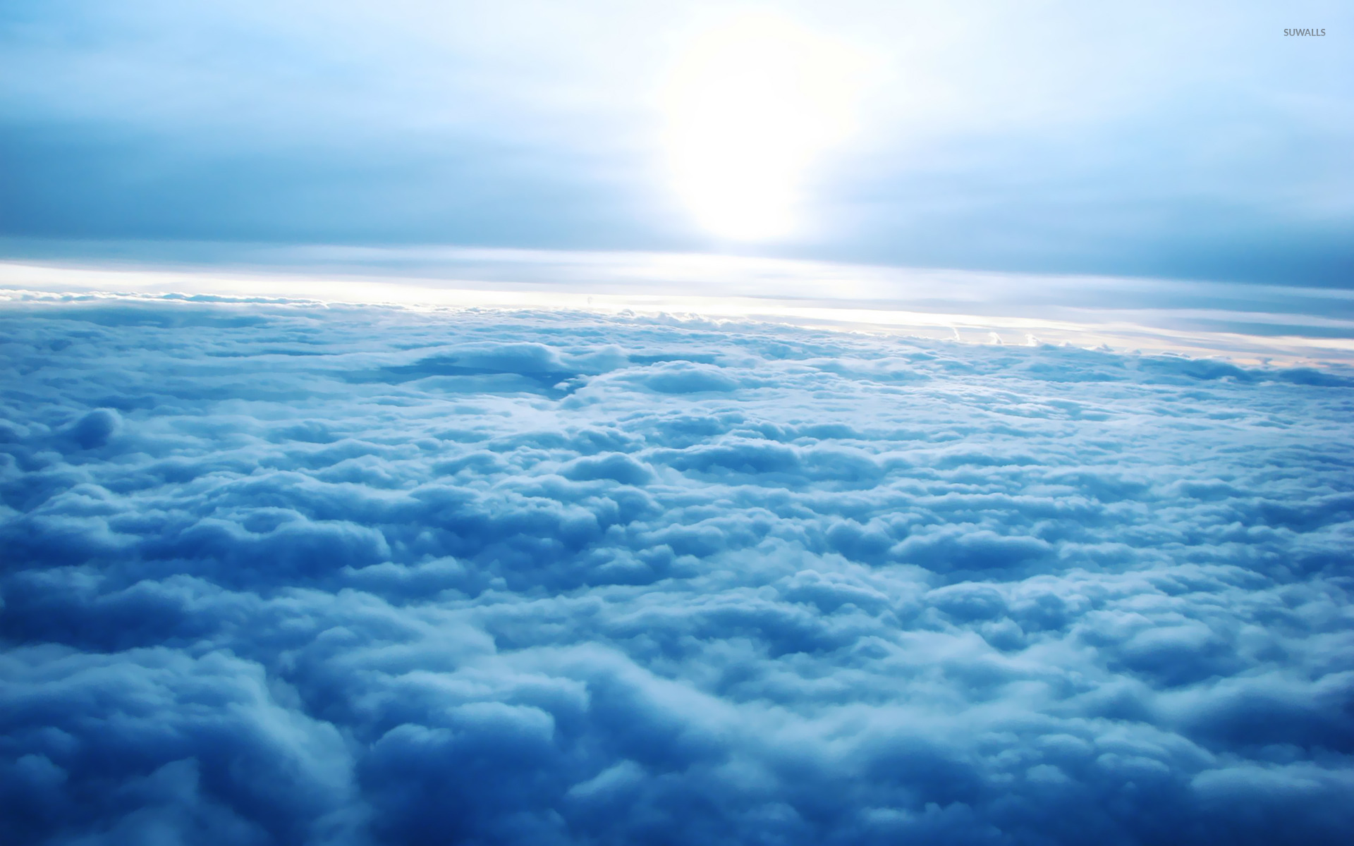 Sunrise over the clouds wallpaper - Nature wallpapers - #14800