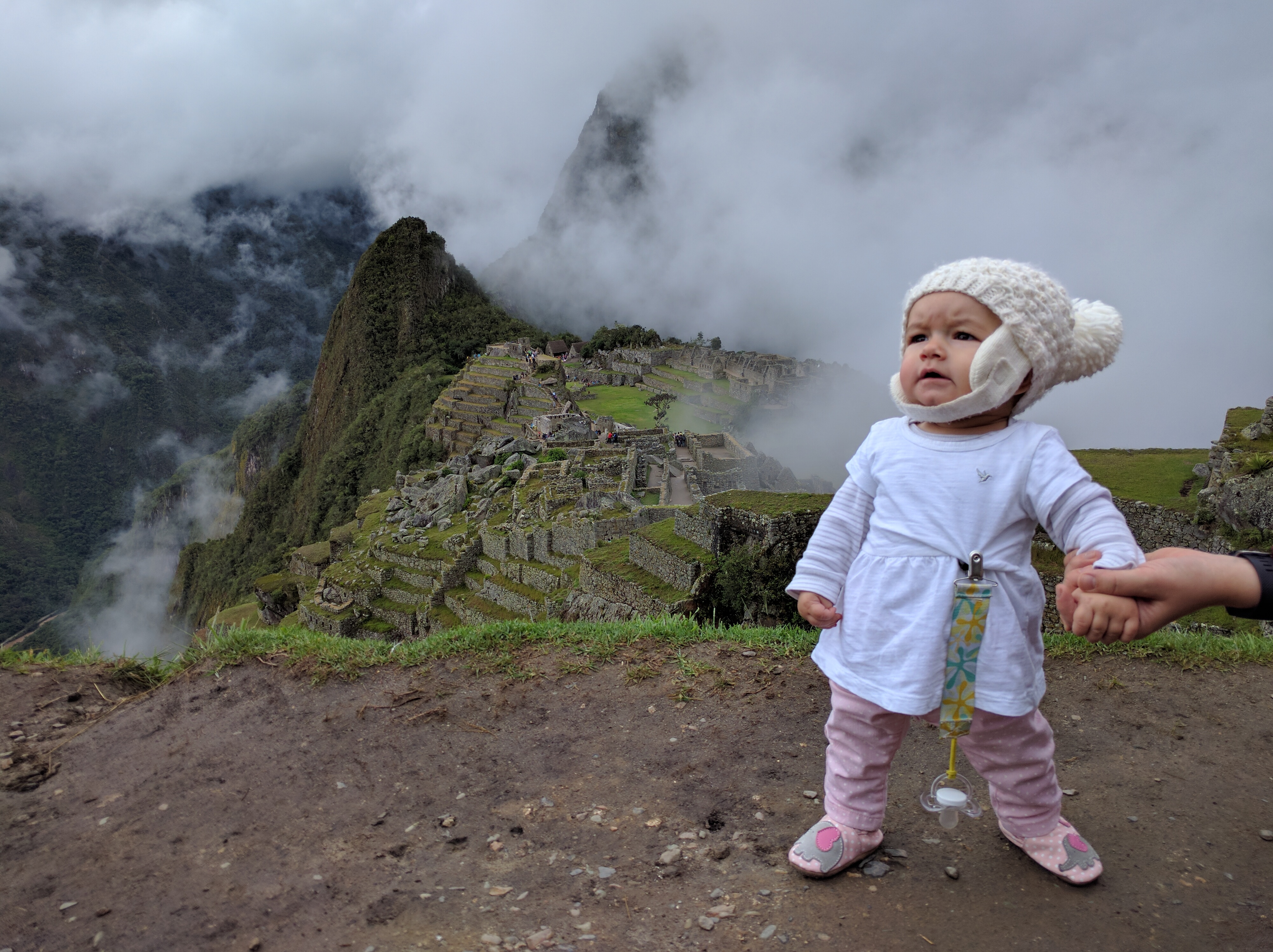 PsBattle: Baby overlooking Machu Picchu : photoshopbattles