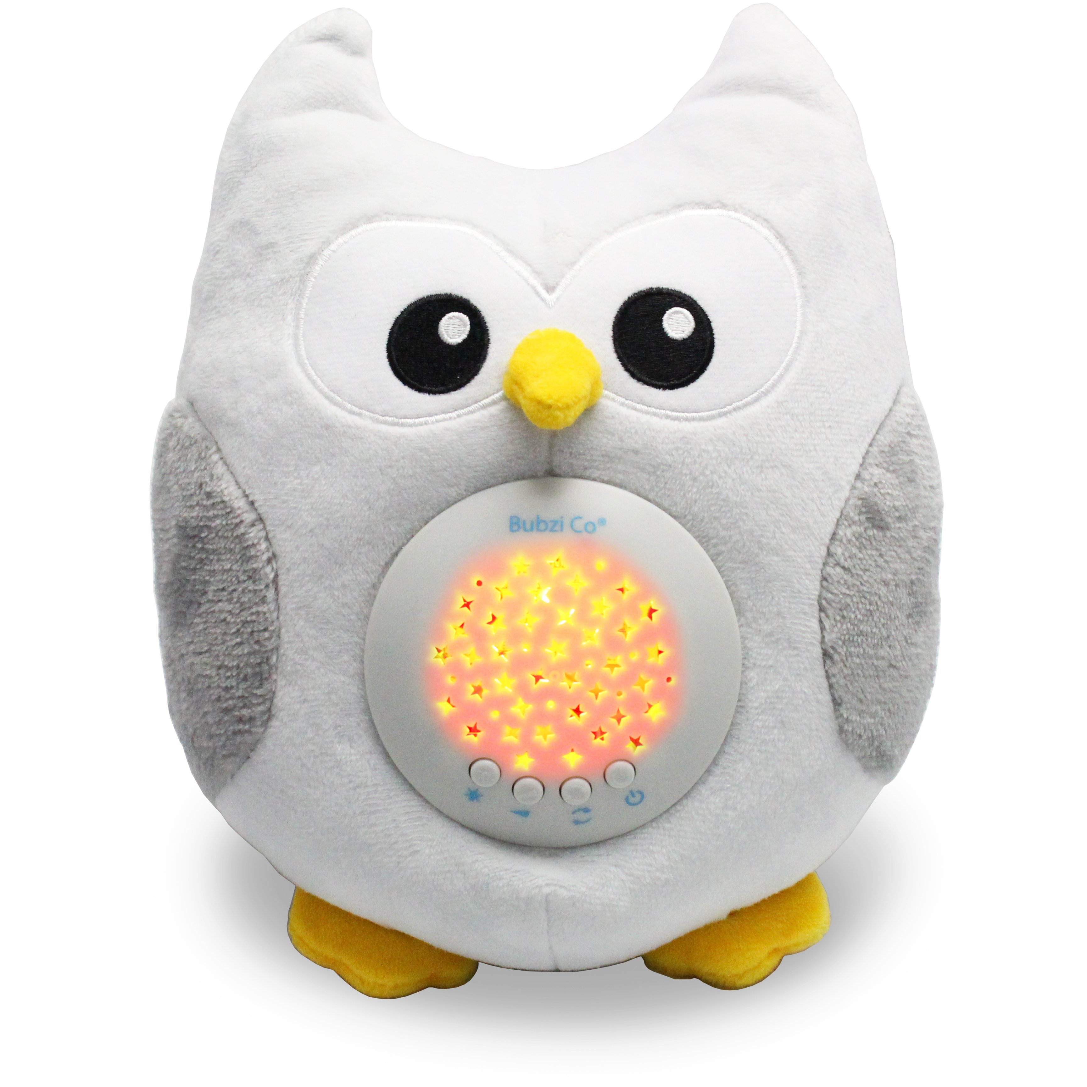Bubzi Co Baby Sleep Soothing Owl with Night Stars Projector and Music