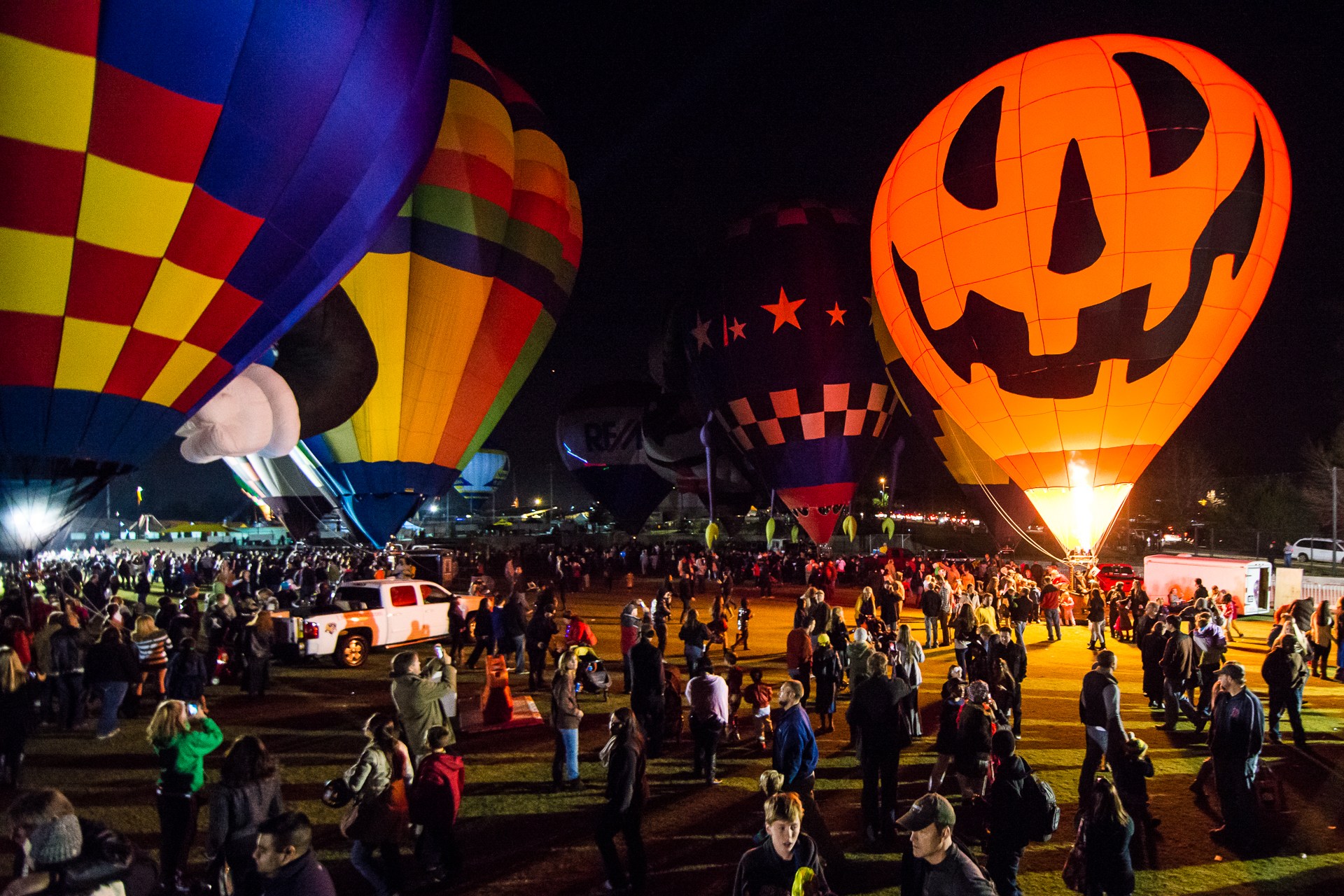 Owl-O-Ween Hot Air Balloon Festival 2014