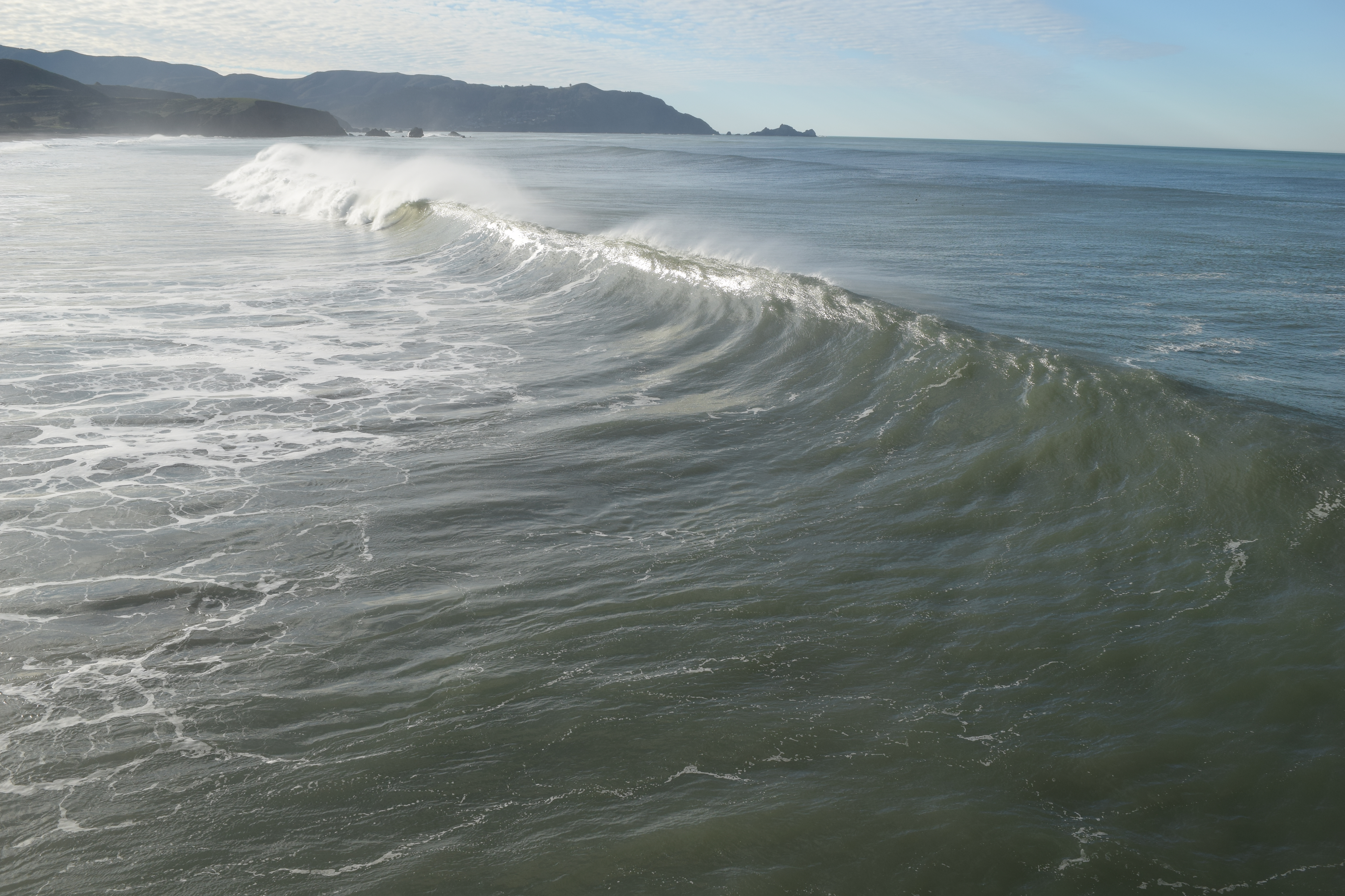 Pacifica pier surf photo