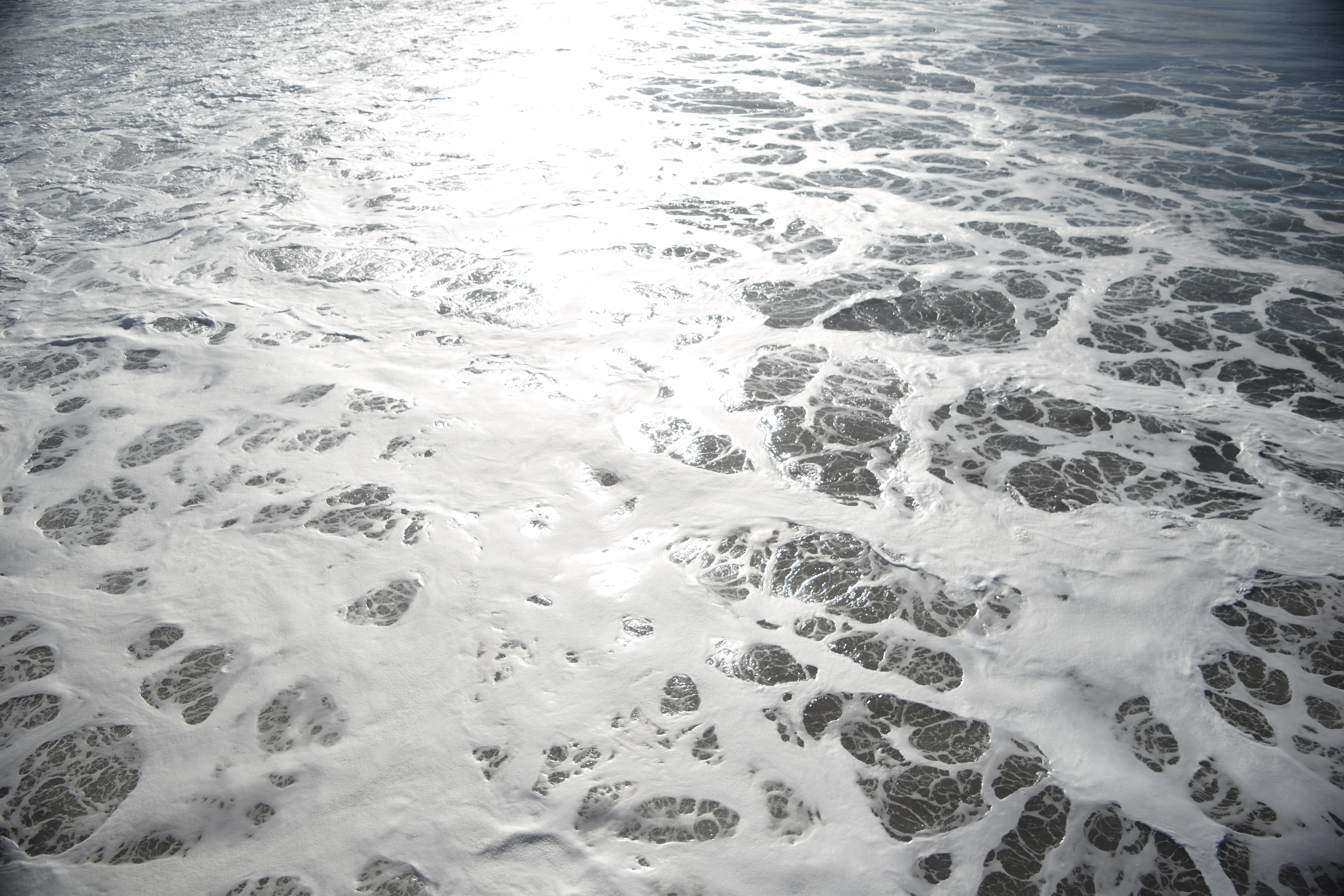 Pacifica pier waves ~3-4 meters photo