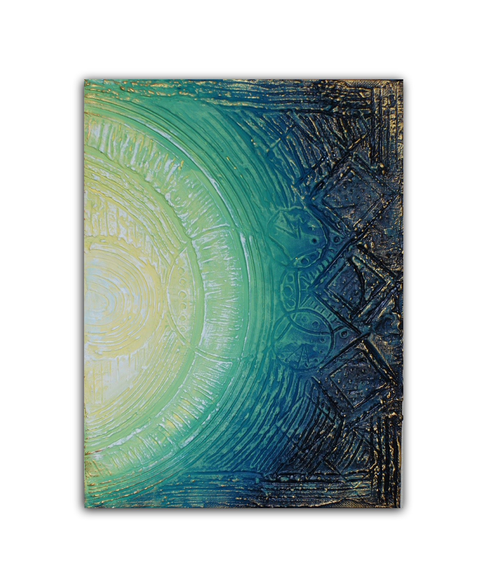Textured Abstract Painting - 