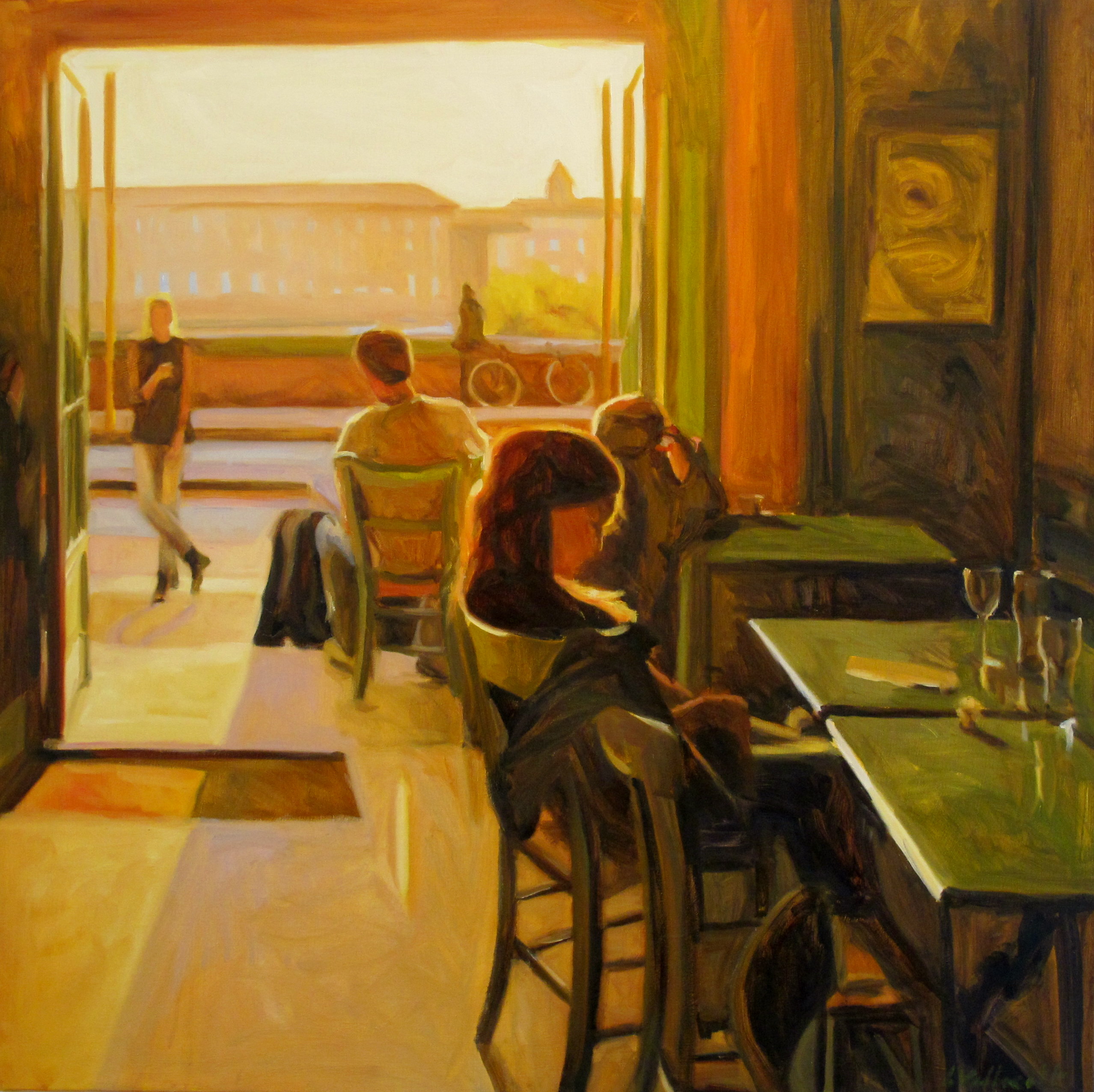 Painted cafe photo