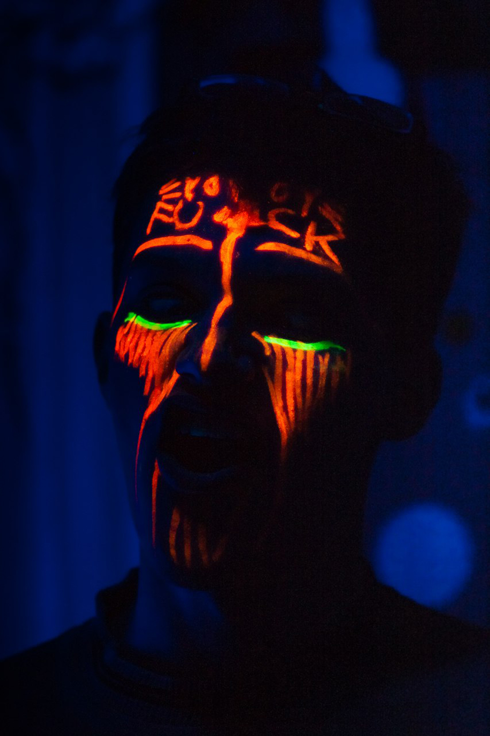 Painted Face, Costume, Drugs, Emotions, Event, HQ Photo