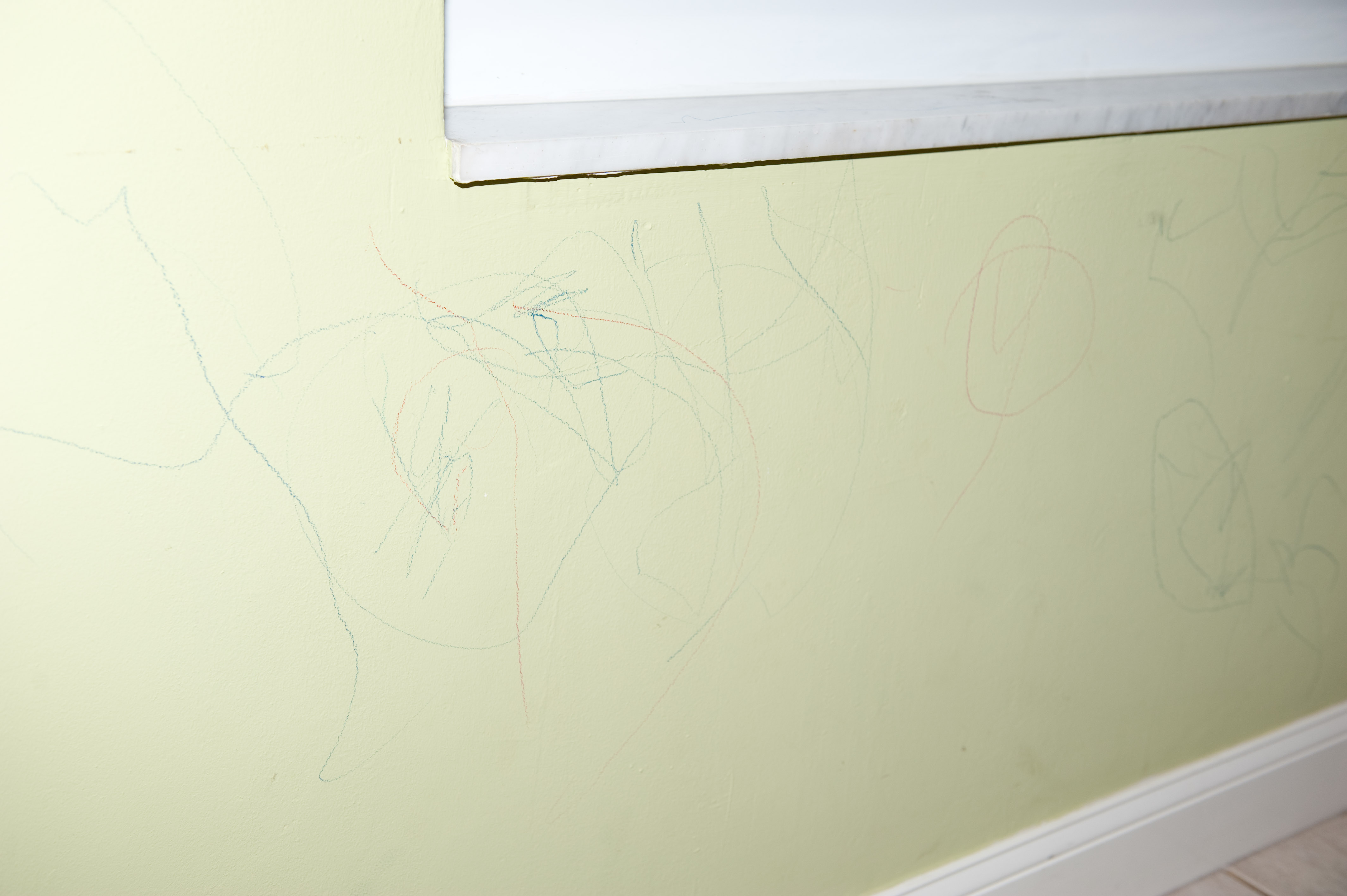 Neat freak parents, get over it: Toddlers Paint Walls!