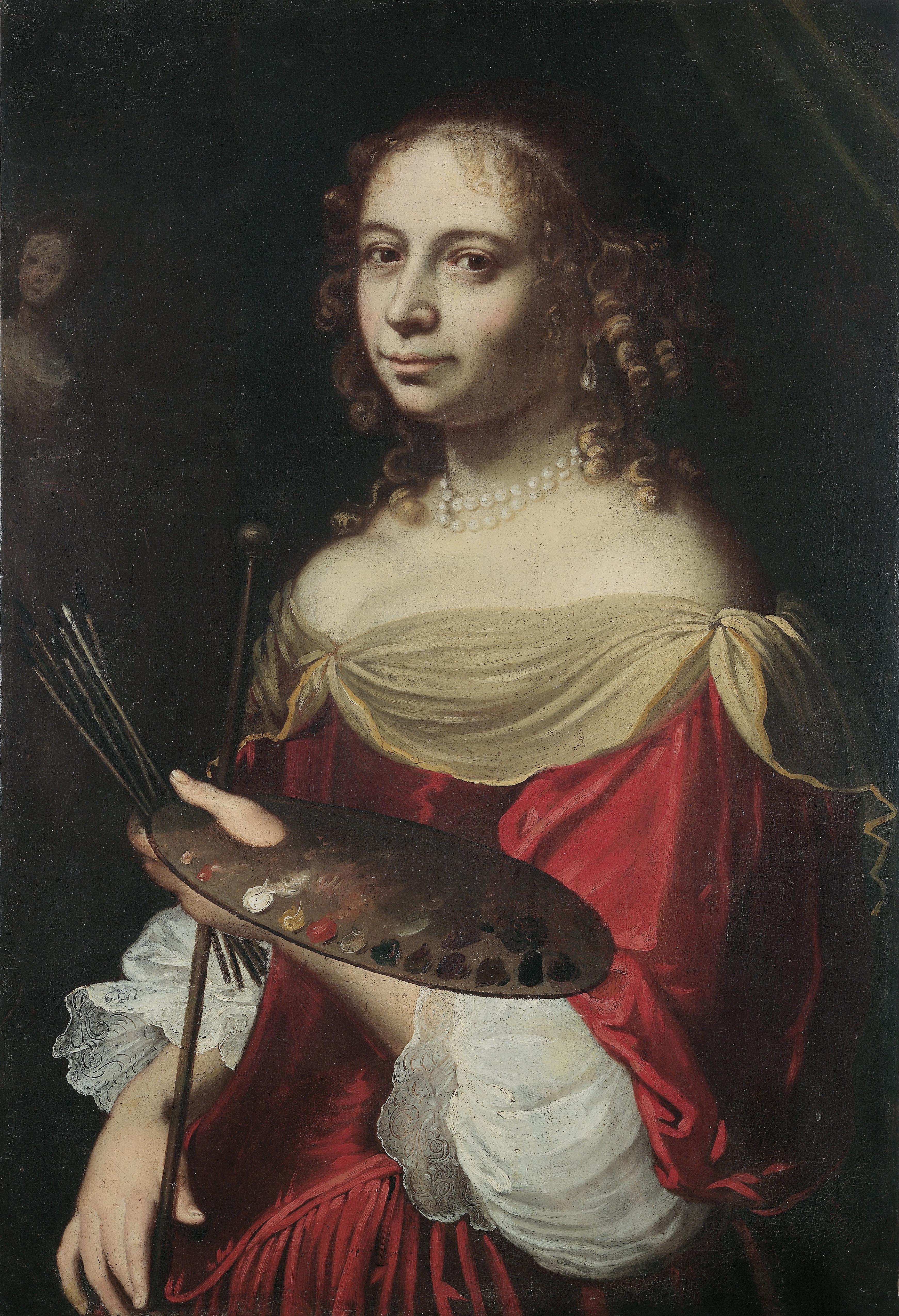 File:Self portrait of a female painter Bologna 17th century.jpg ...