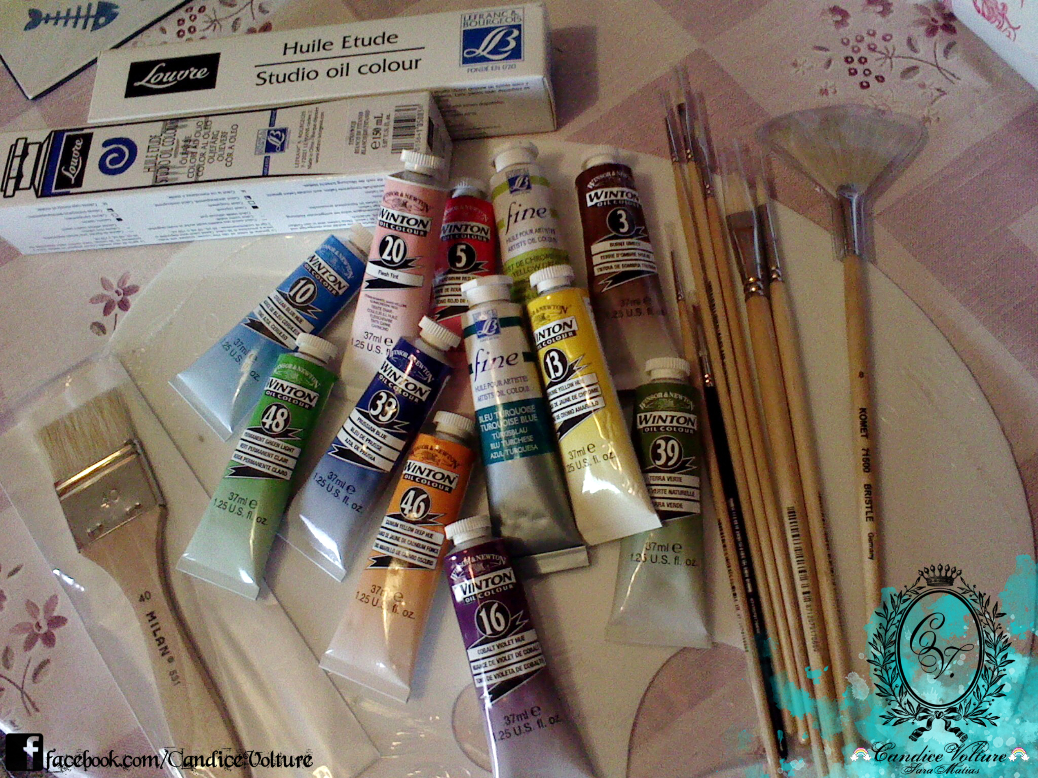 My All Artistic Material - Oil Painting :3 by Mdame-Candice-V on ...