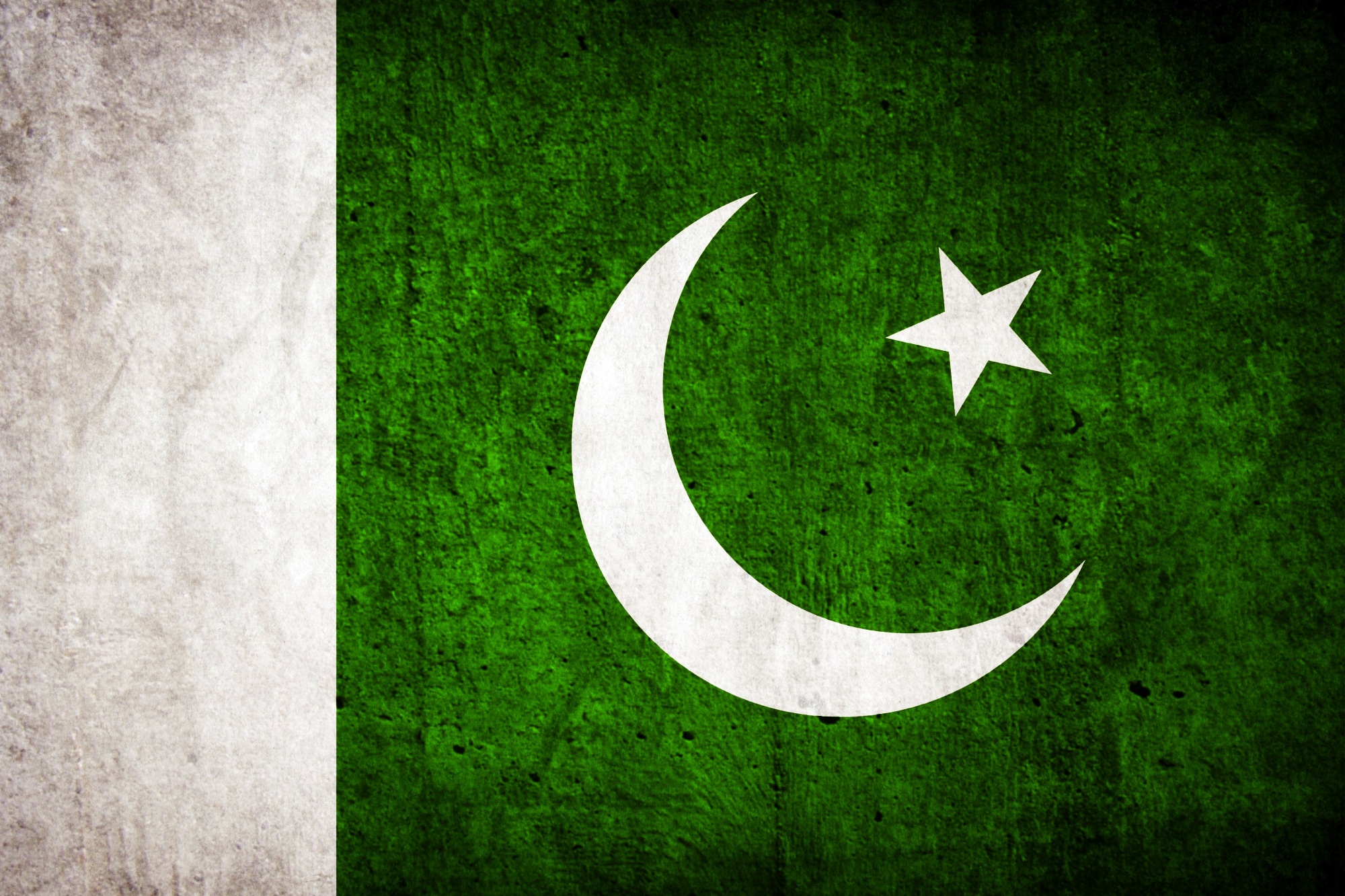 grunge, flags, Pakistan :: Wallpapers