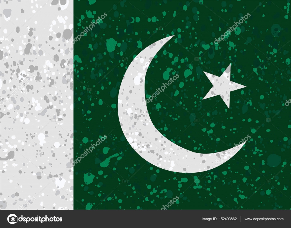 pakistan flag grunge illustration — Stock Vector © noche0 #152493862