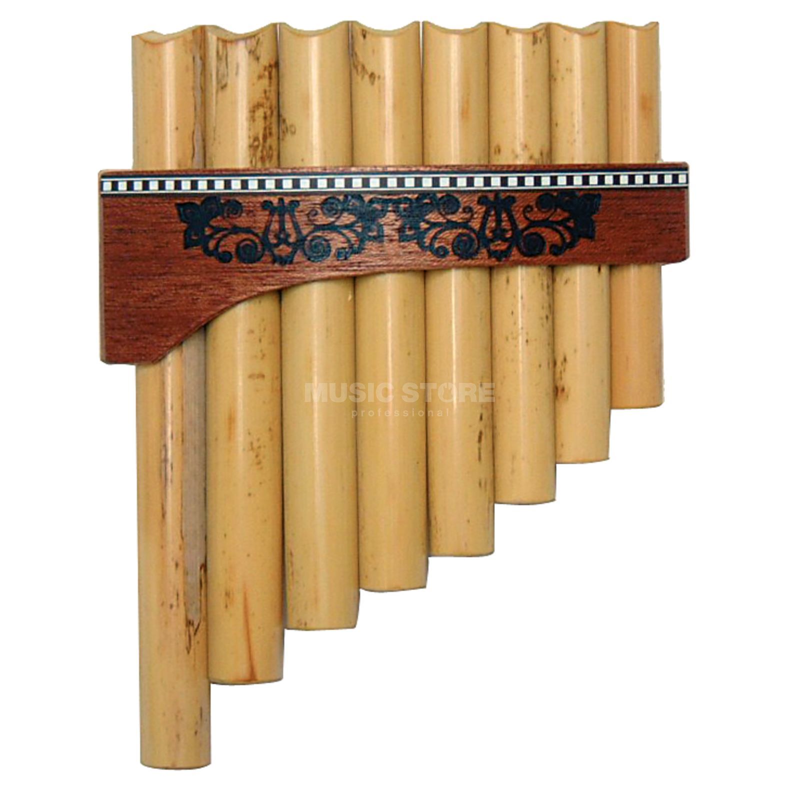 Pan flute pipes photo