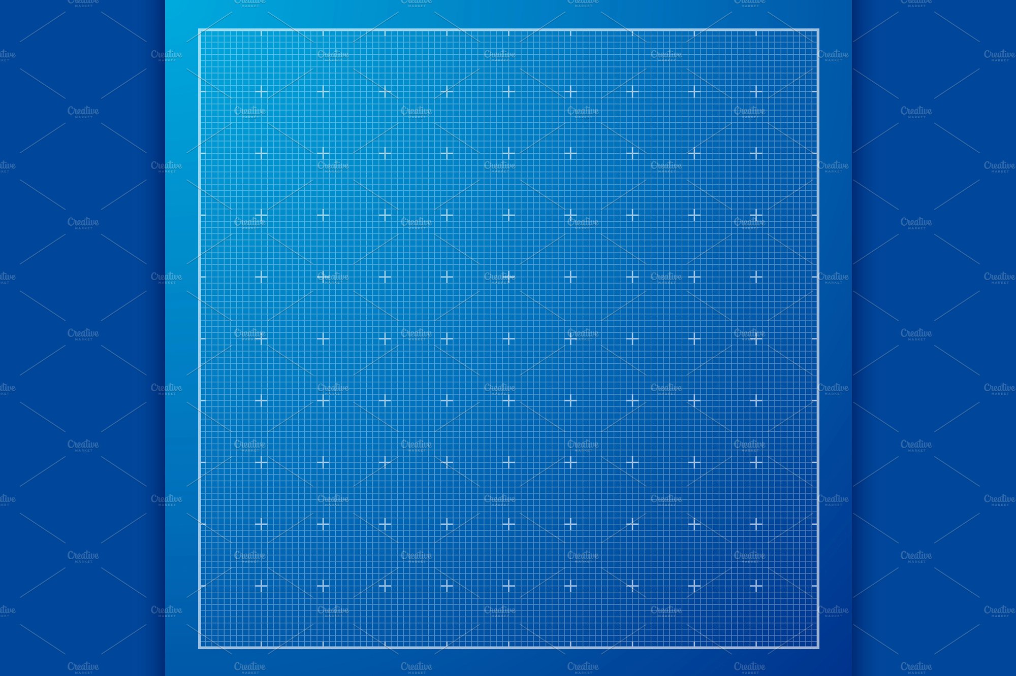 Blue Graph grid paper background ~ Illustrations ~ Creative Market