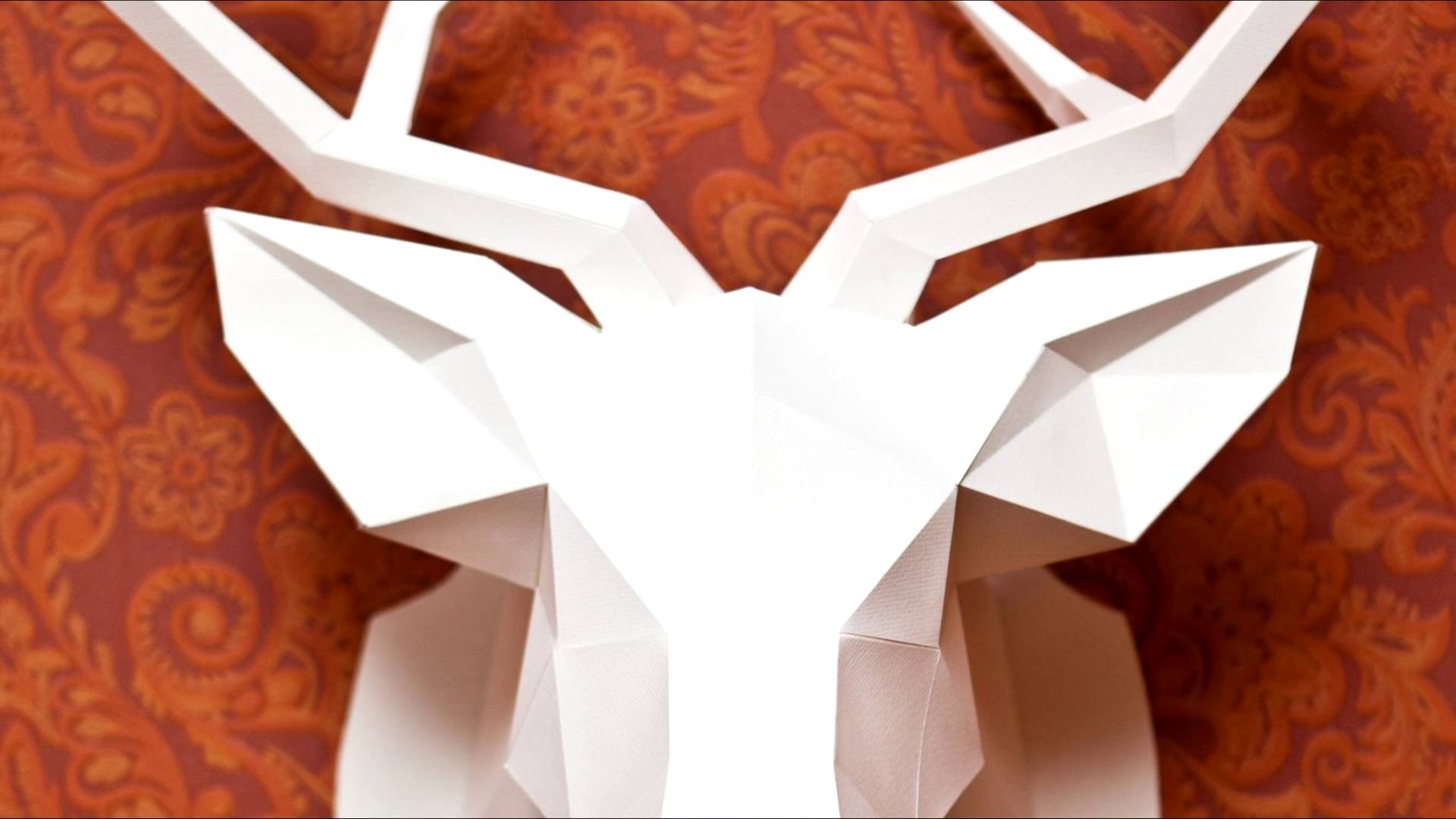 How to make Paper Deer Head? - YouTube