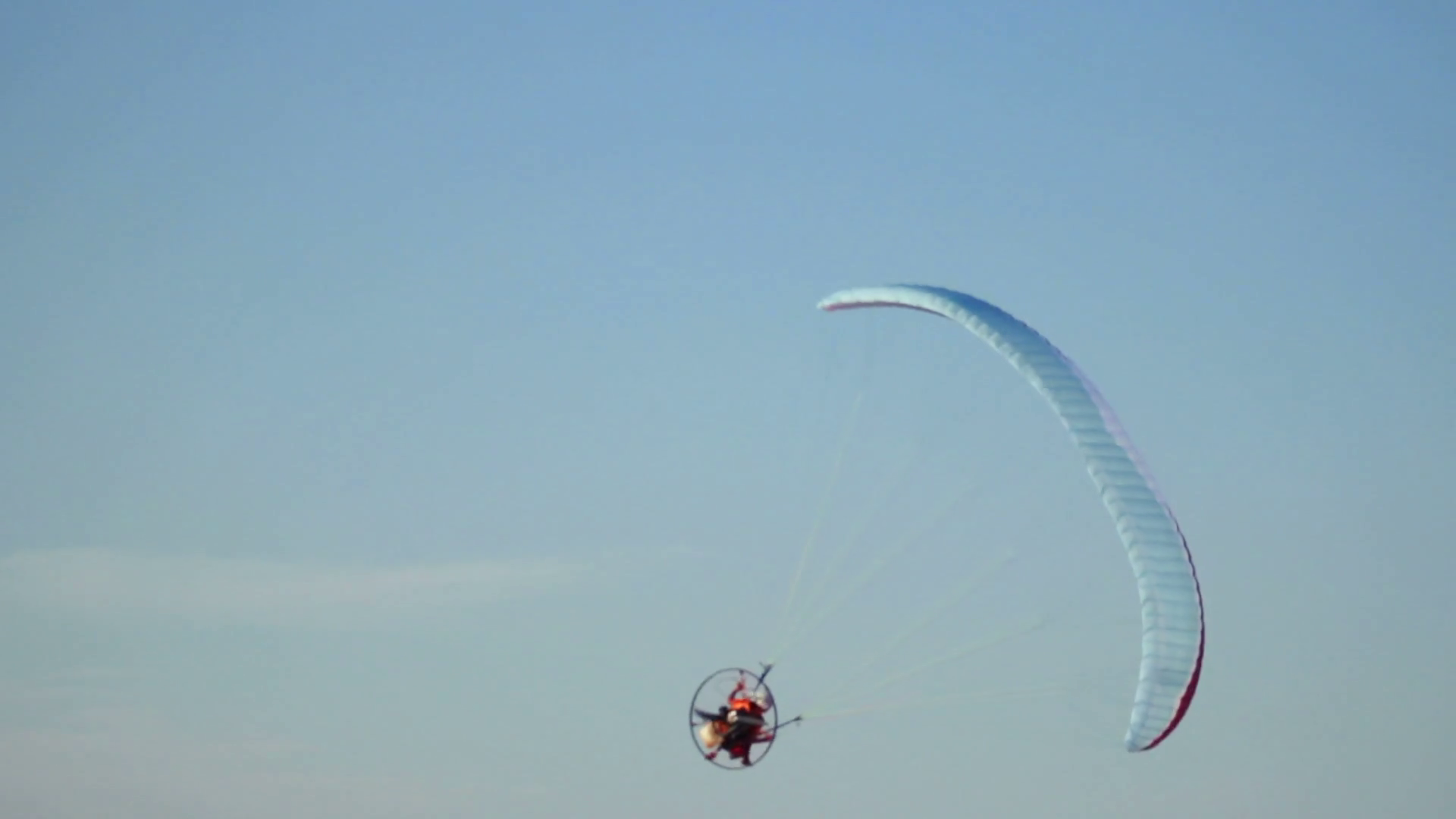 para motor flying in the sky Stock Video Footage - Videoblocks