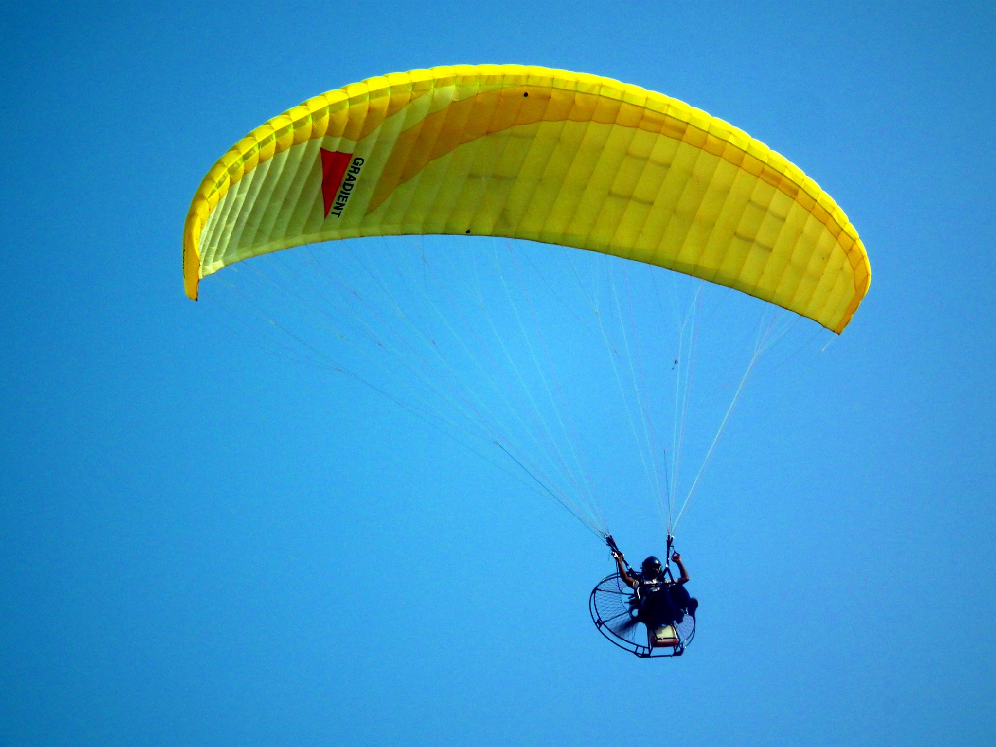 File:Paraglider at Cherai Beach Kerala 1.jpg - Wikimedia Commons