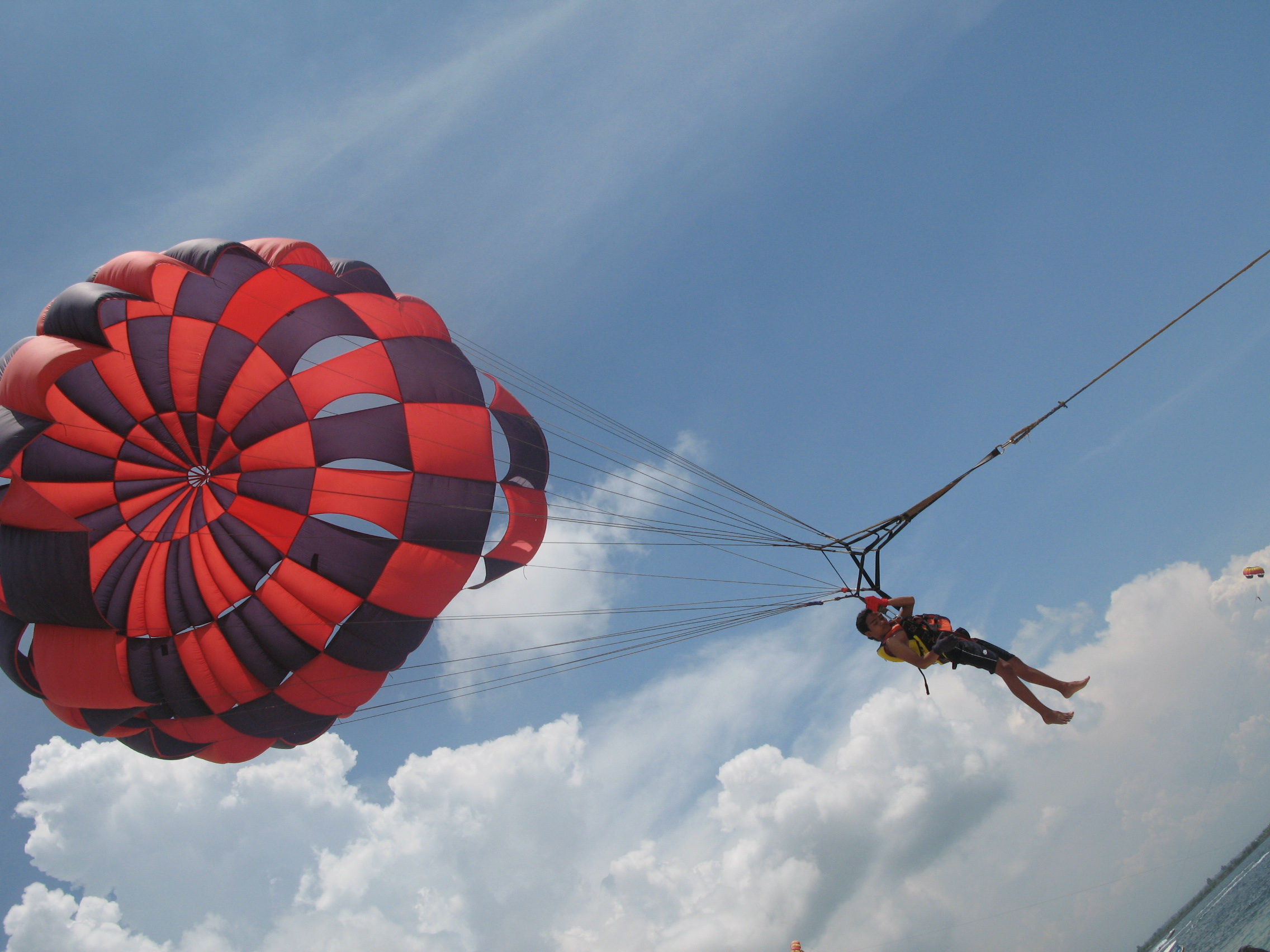 Free photo: Paragliding - Activity, Air, Clouds - Free Download - Jooinn