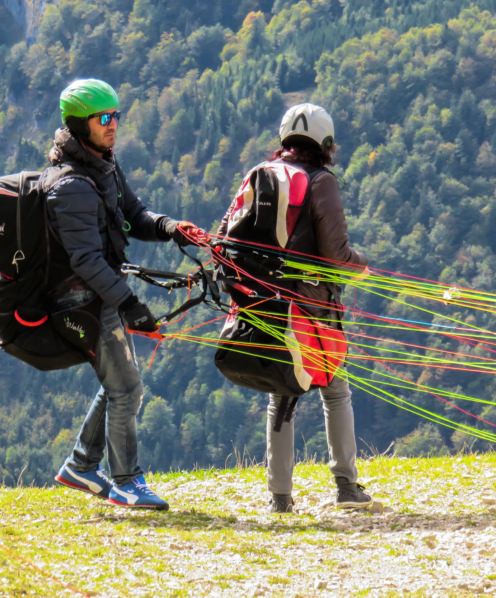 Paragliding Exercise