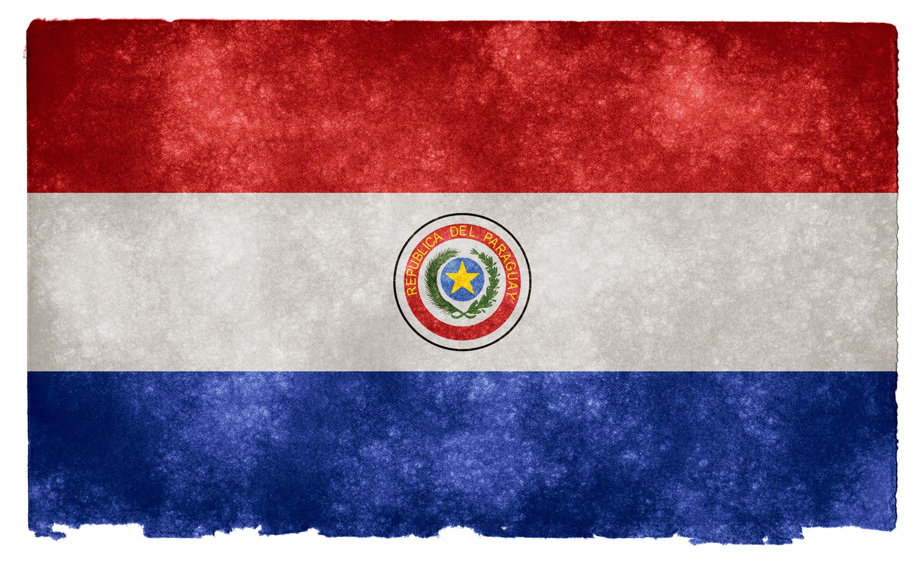 Paraguay grunge flag photo