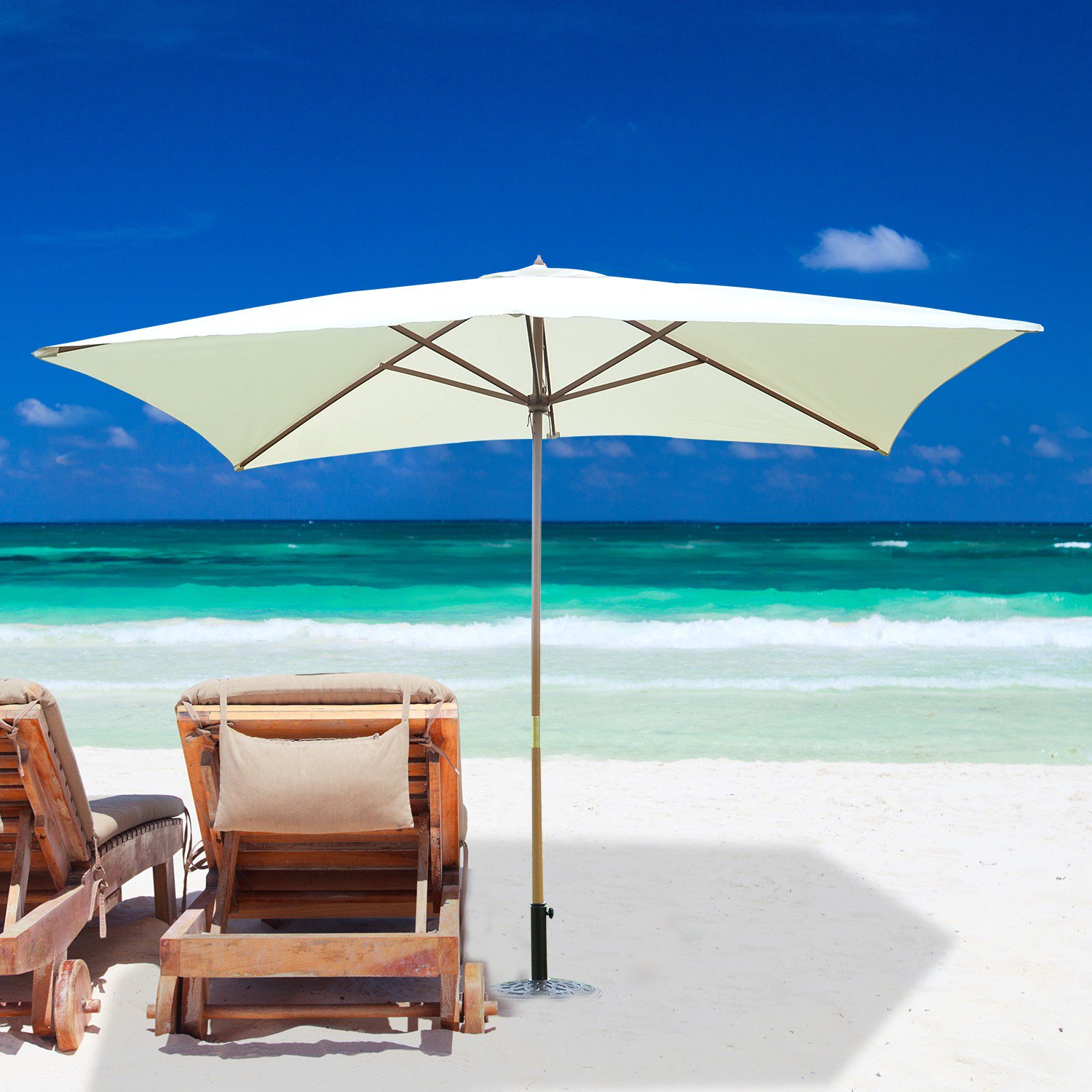 Free photo: Parasol on beach - Beach, Holiday, Parasol - Free Download ...