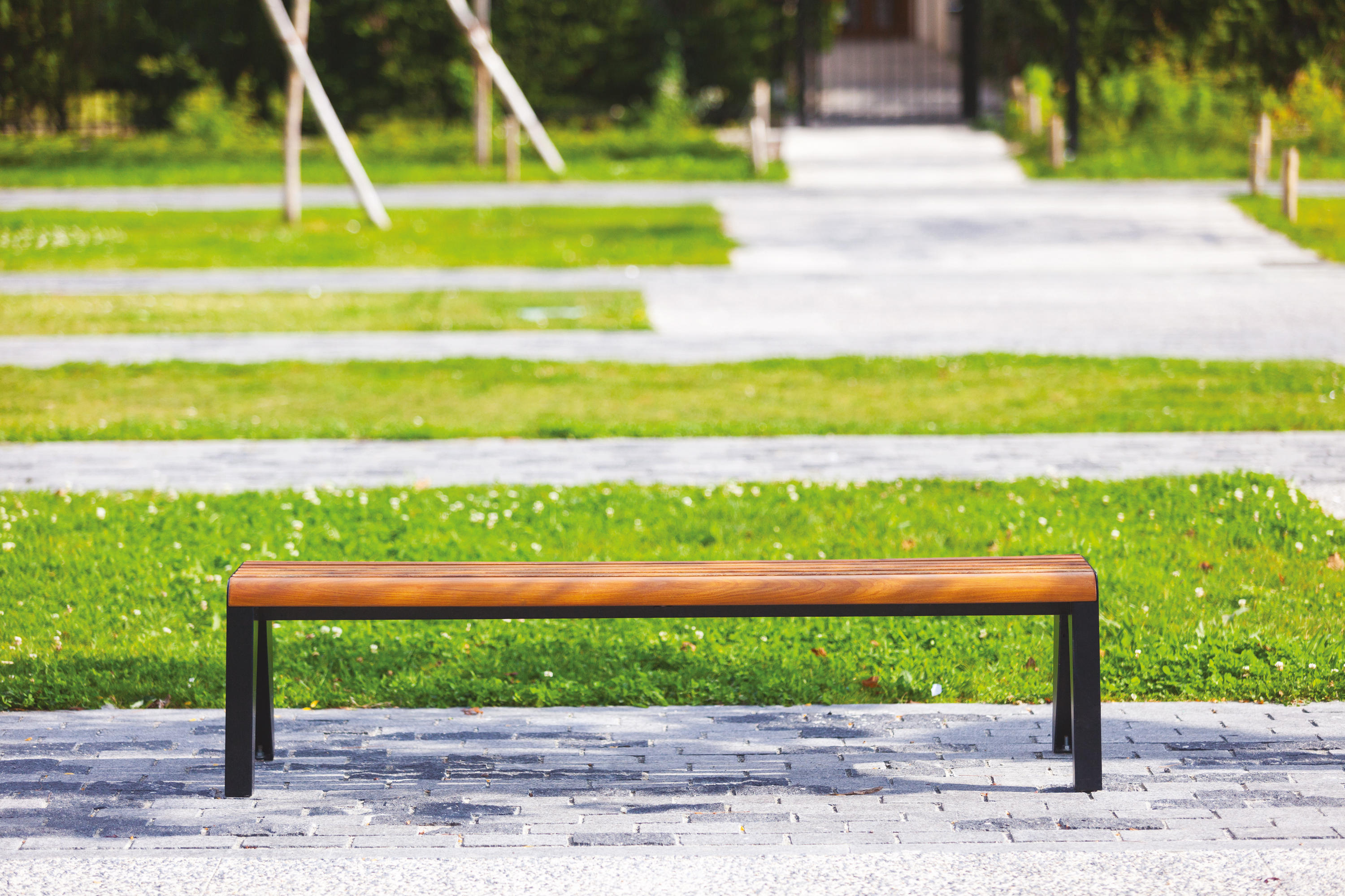 Free photo: Park Benches - Bench, Park, Shade - Free Download - Jooinn
