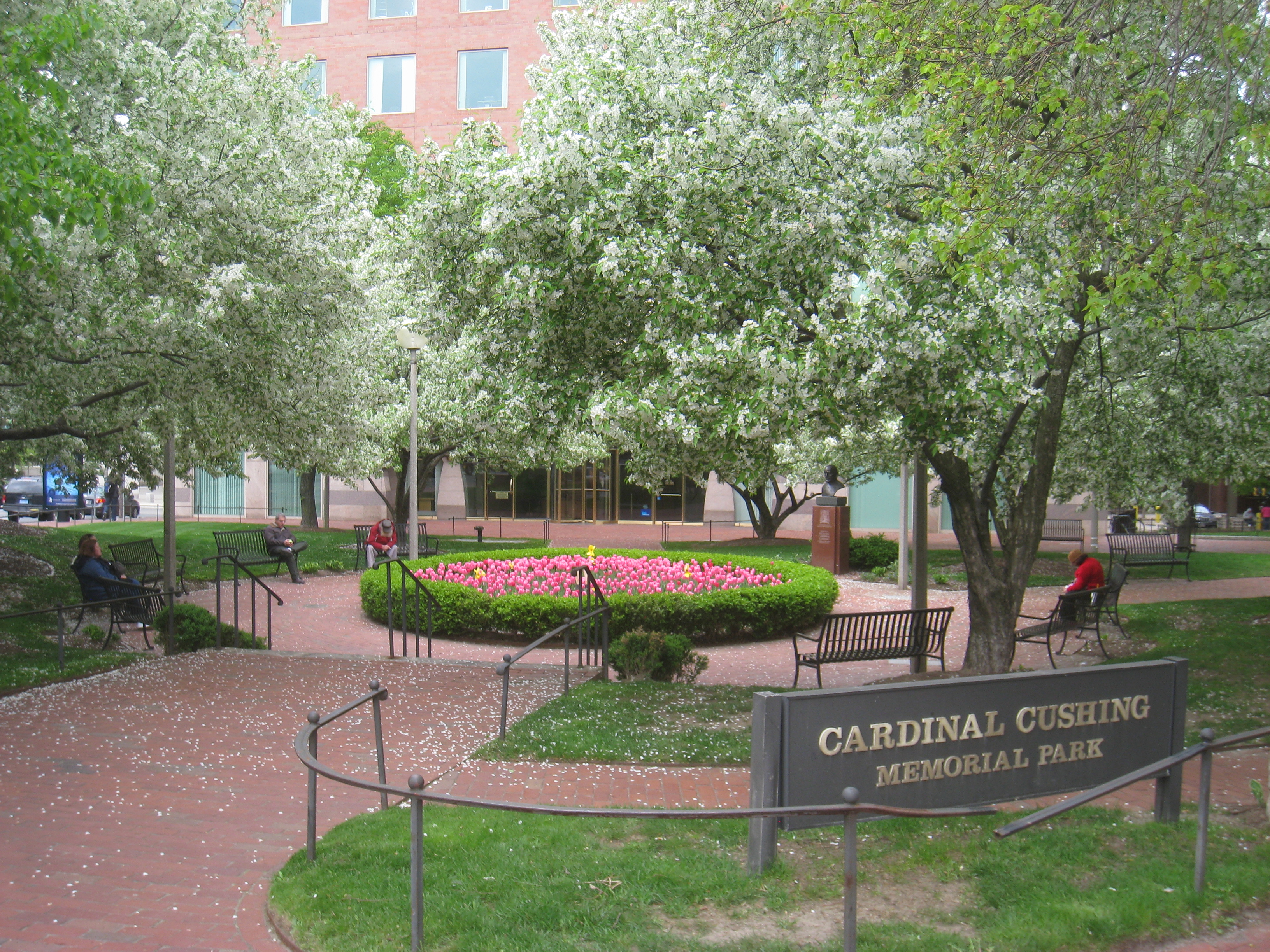 File:Cardinal Cushing Memorial Park, Boston, MA - IMG 7013.JPG ...