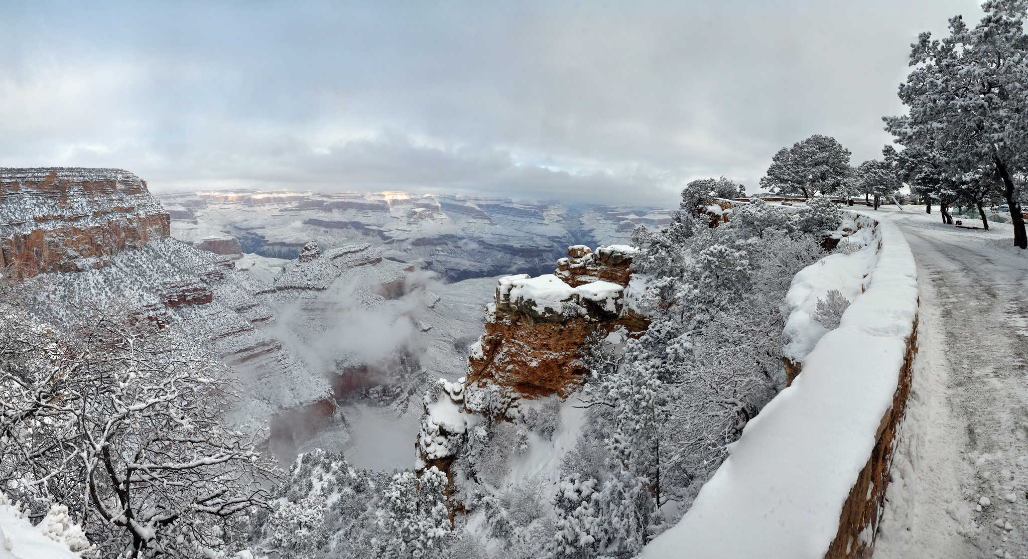 Winter Driving and Hiking Conditions Have Arrived in Grand Canyon ...
