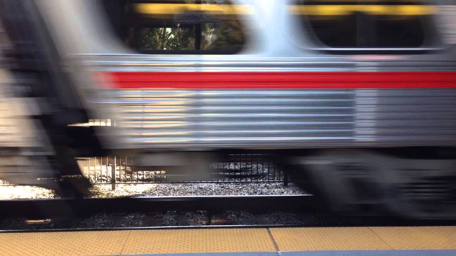 Cal Train passing - YouTube