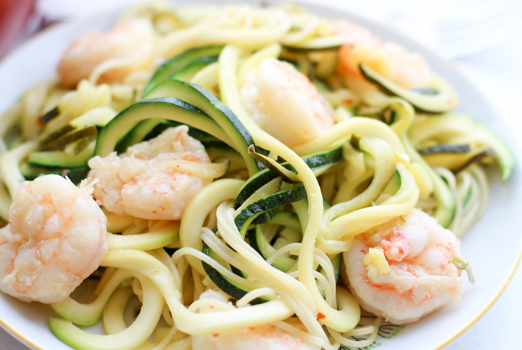 Zucchini Noodles with Shrimp Scampi - TODAY.com