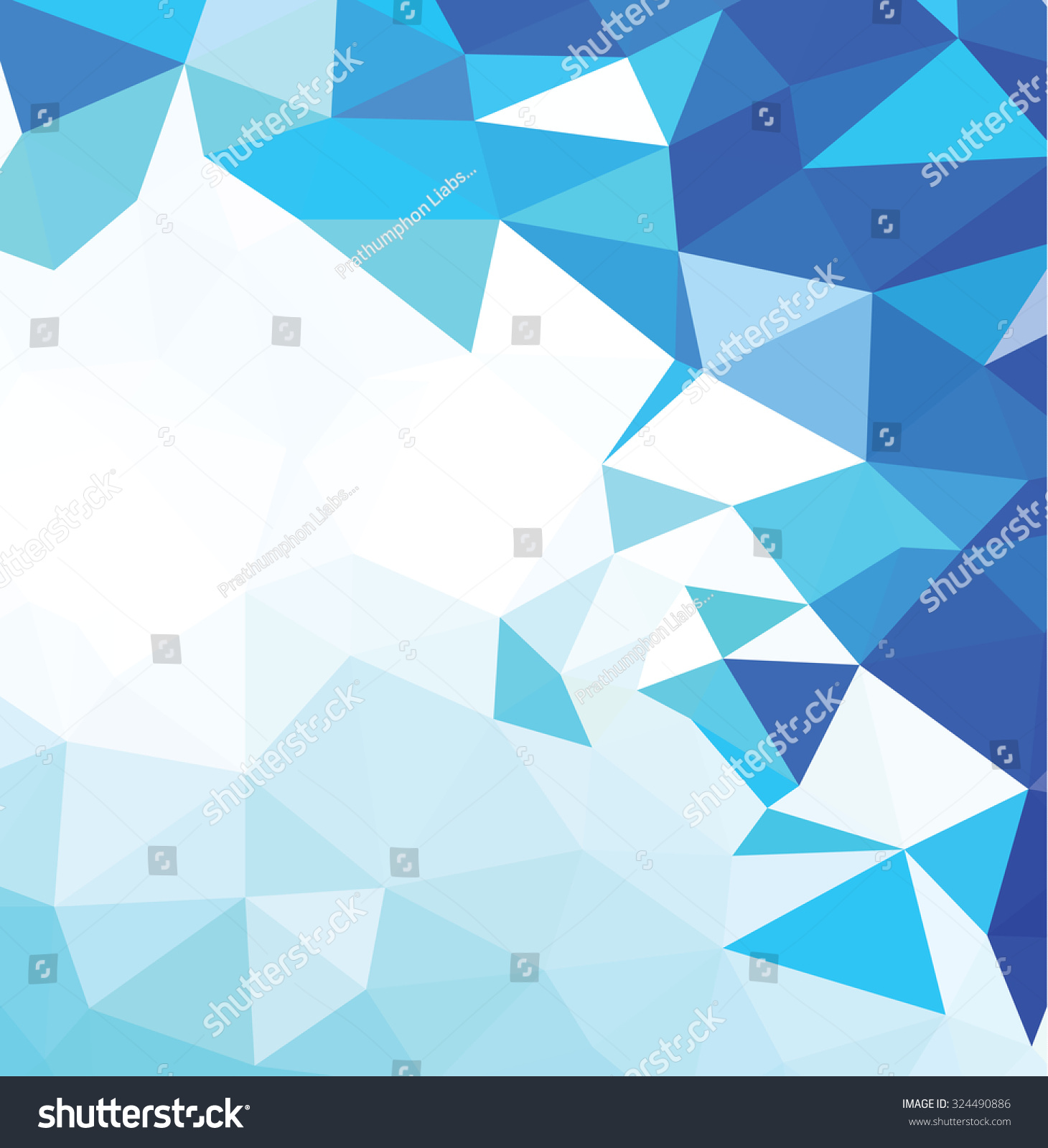 Abstract Triangle Art Pastel Colors Stock Vector 324490886 ...