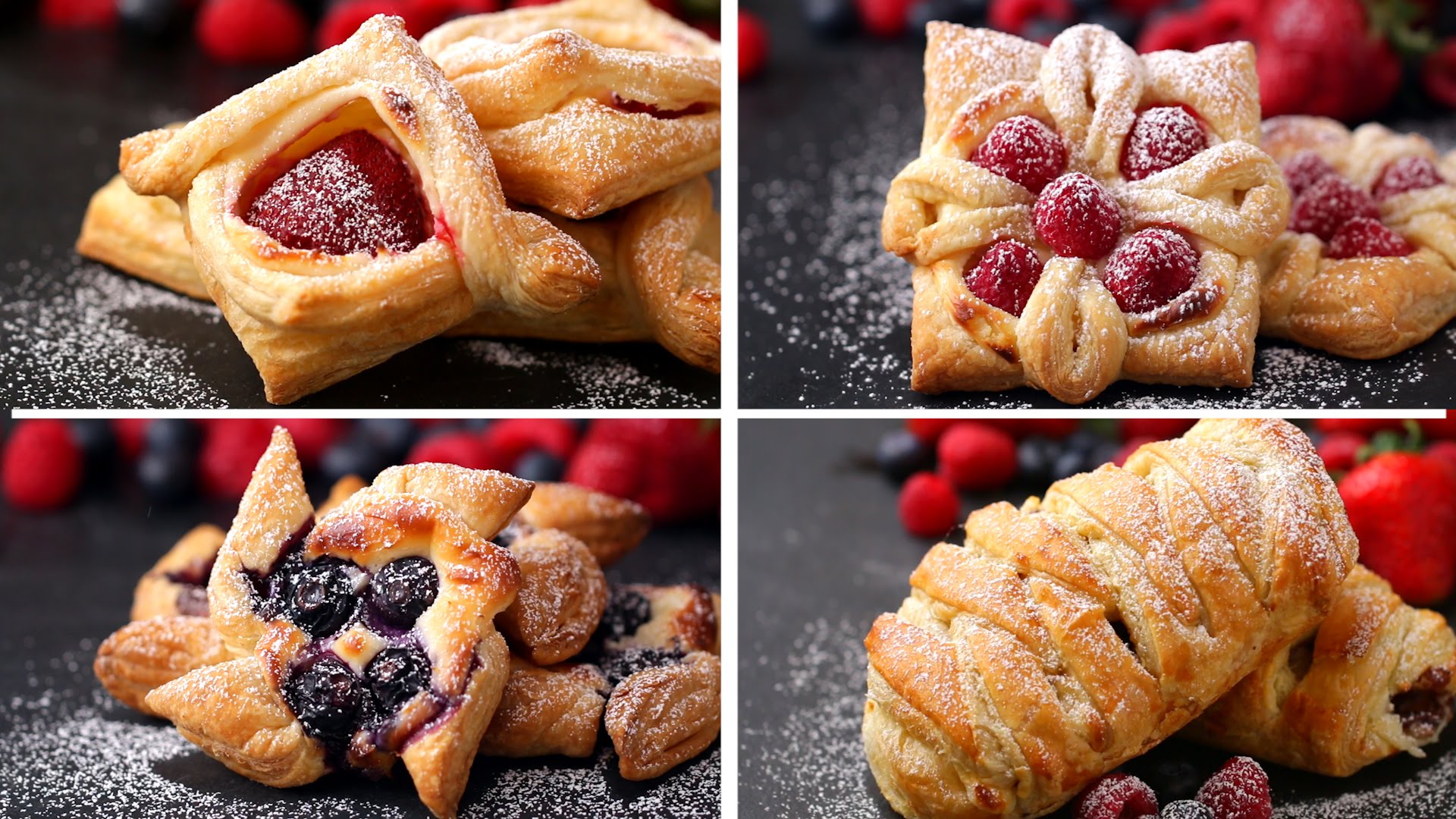 Puff Pastry Four Ways - Foodroll