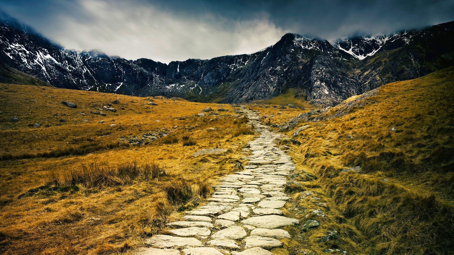 Stone Pathway HD Wallpaper, Background Images