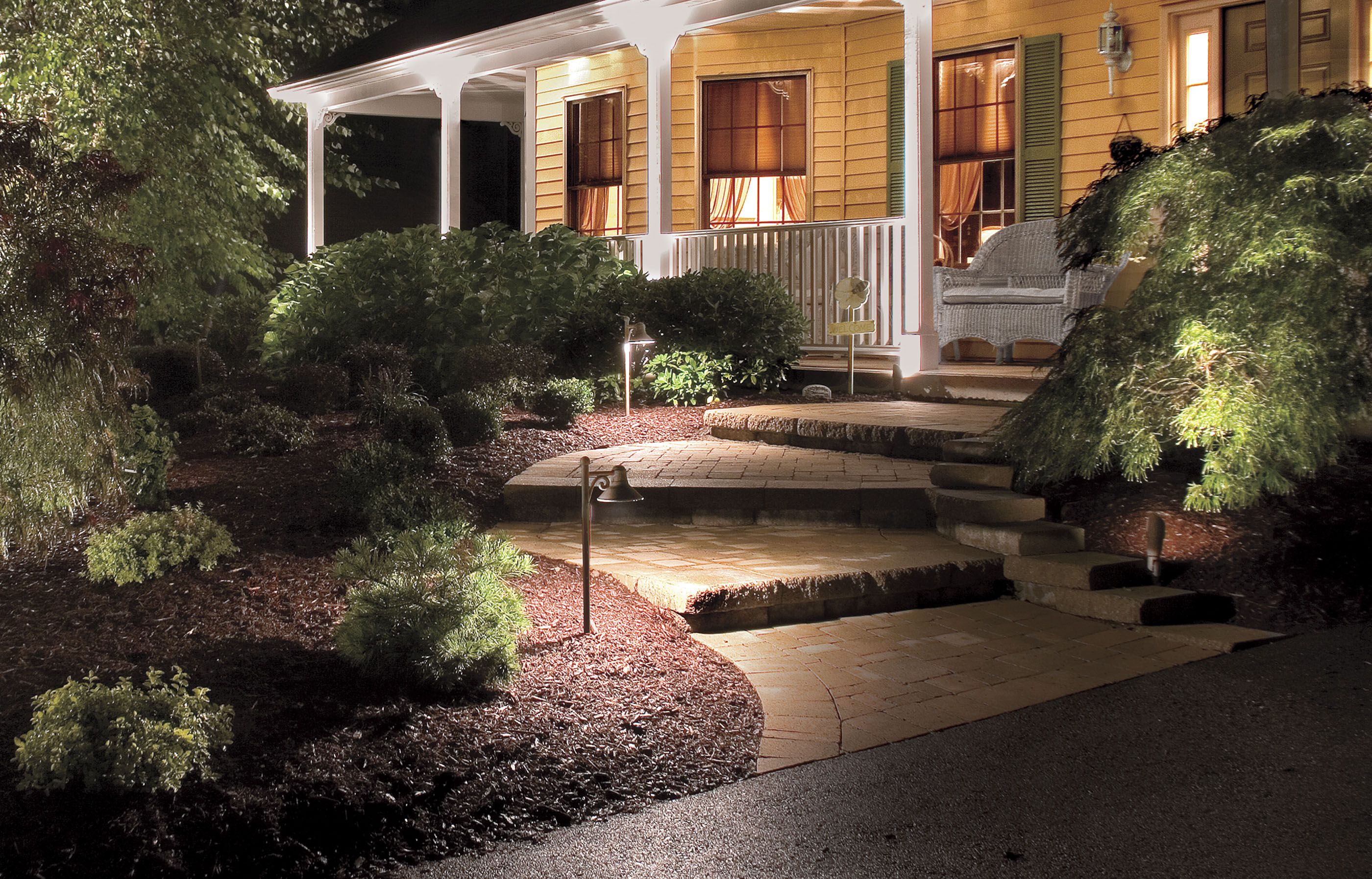 All About Path Lighting | Path lights, Doors and Paths