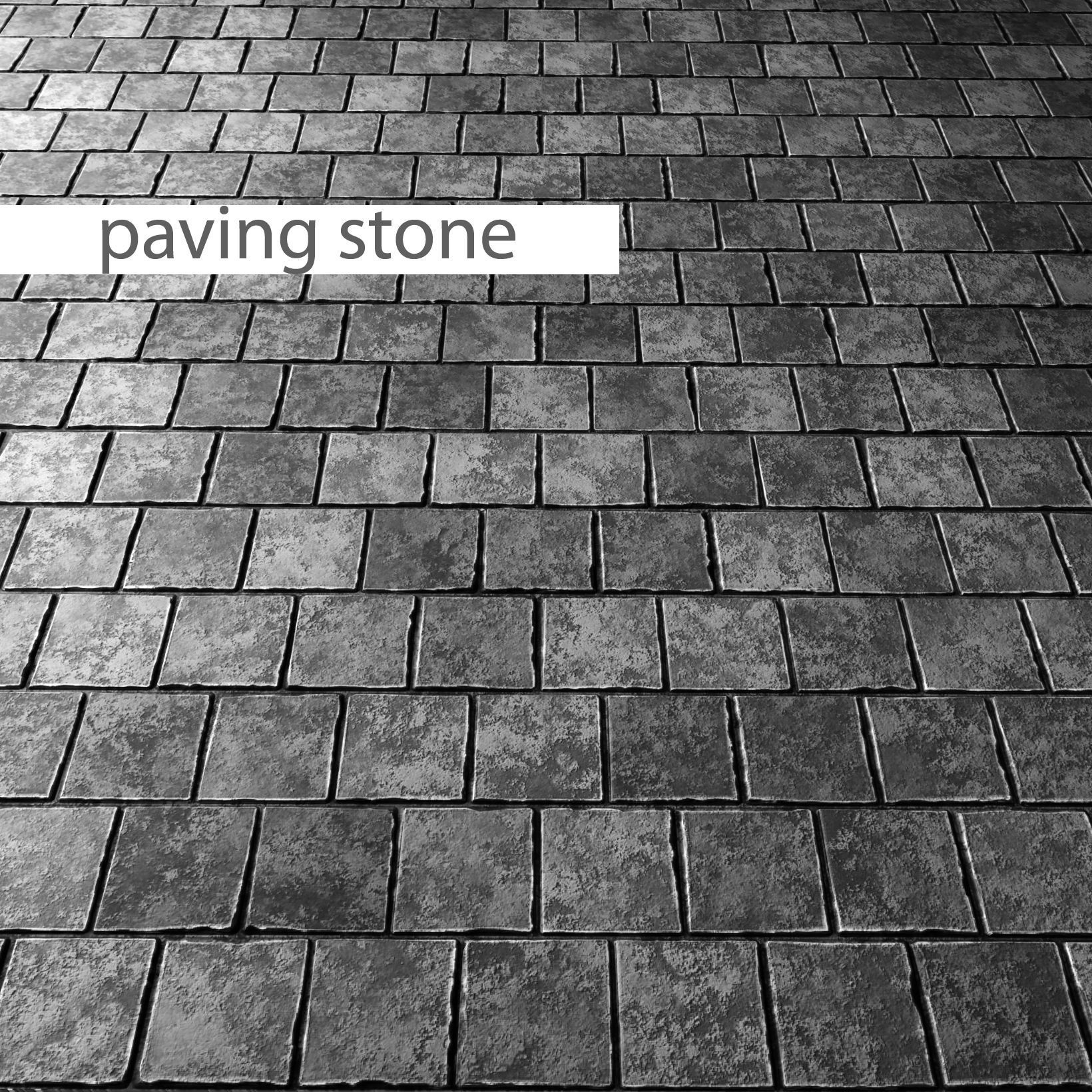 paving stone 1 3D | CGTrader