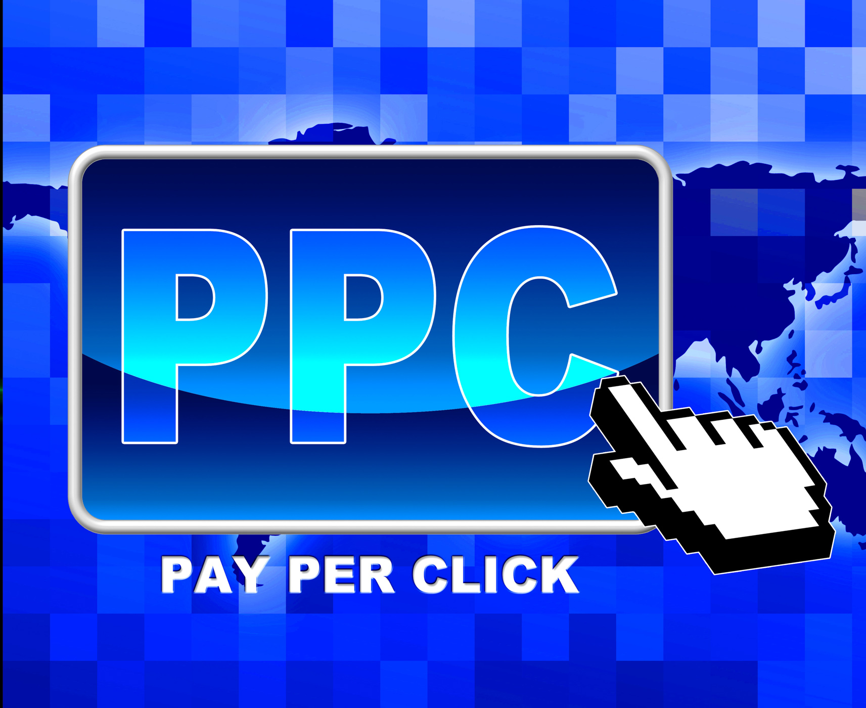 Pay per click means world wide web and advertiser photo