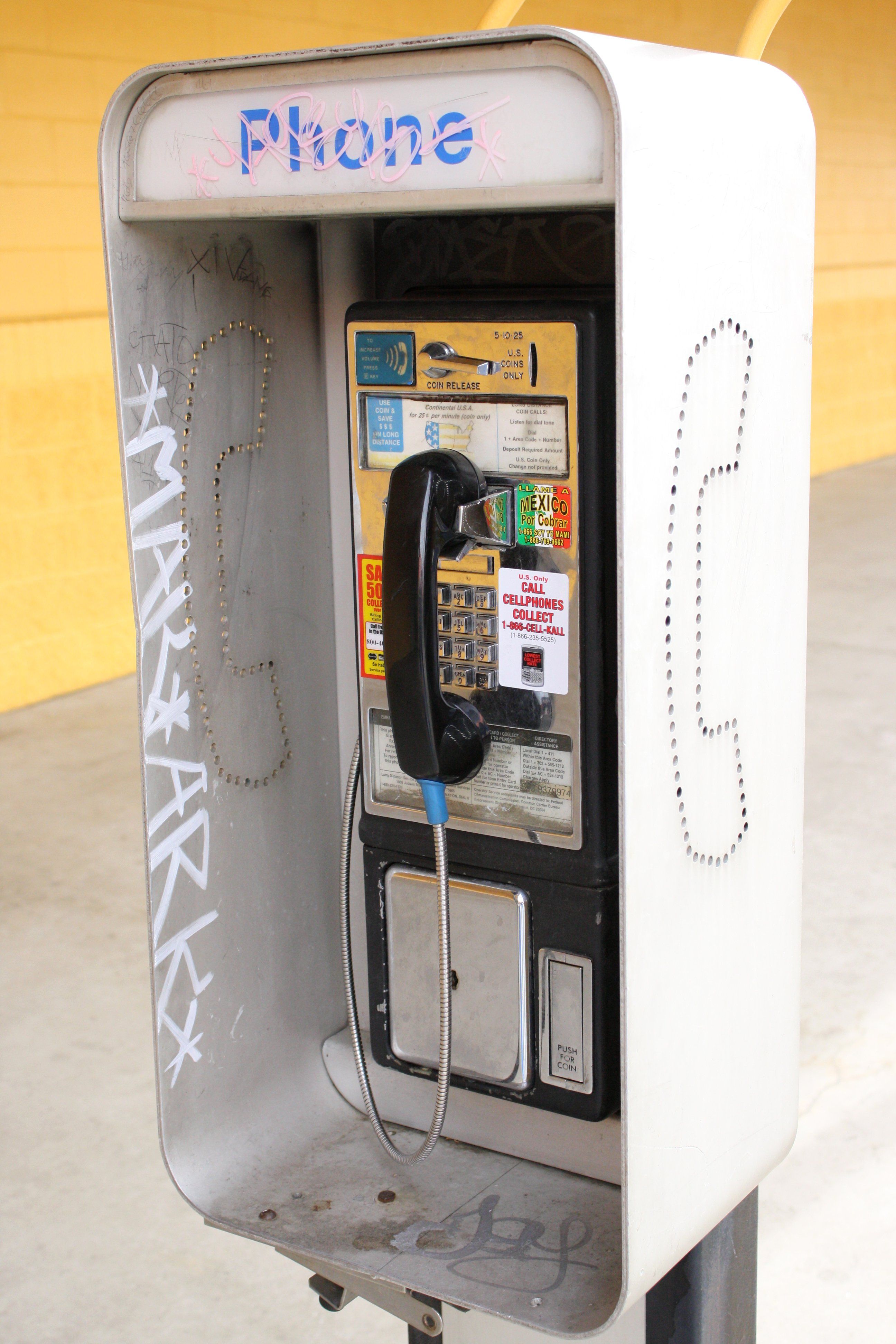 pay-phone-booth-with-grafitti.jpg (2592×3888) | Props | Pinterest