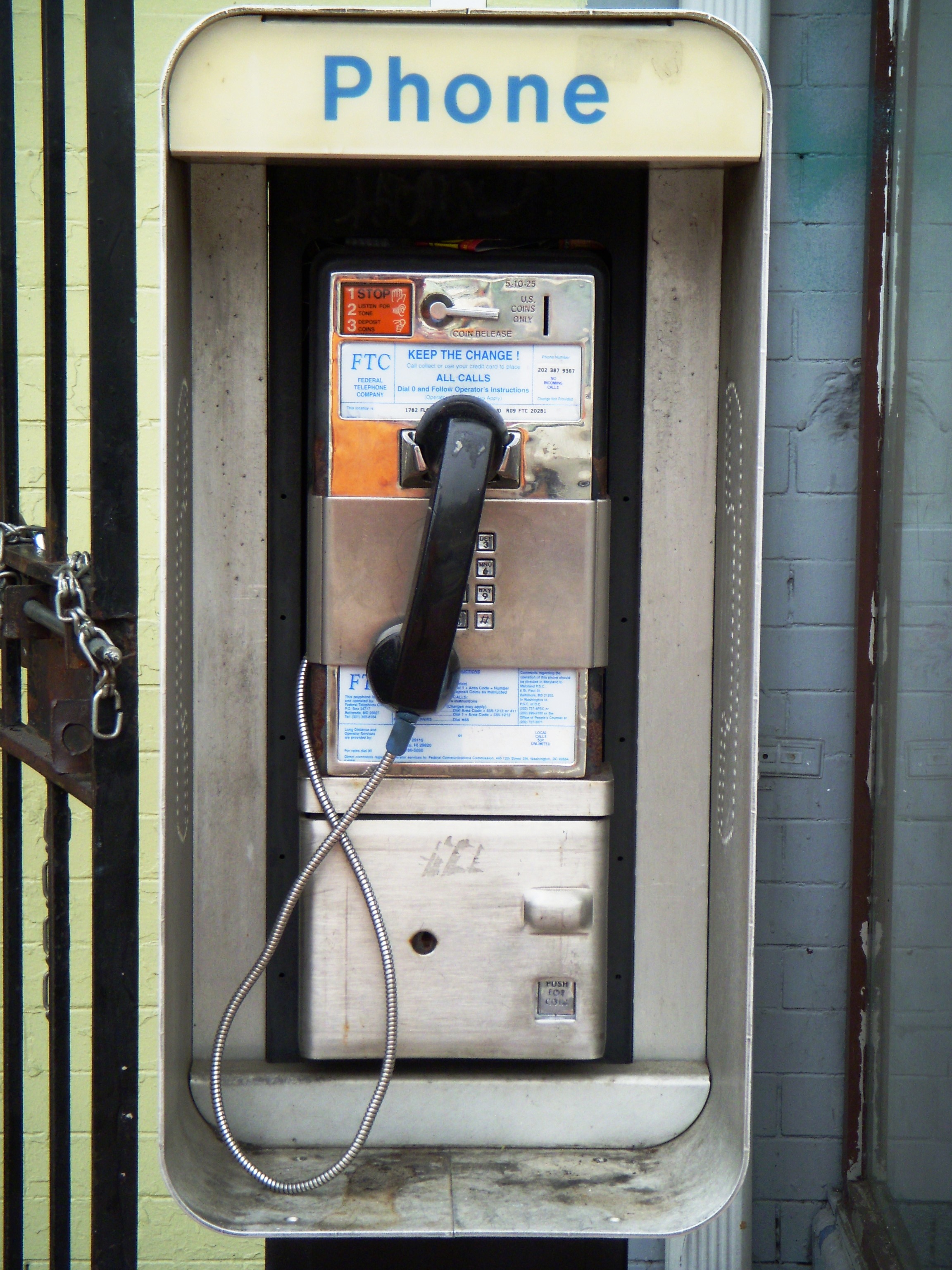 Free Photo Pay Phone Old Outdated Pay Free Download Jooinn