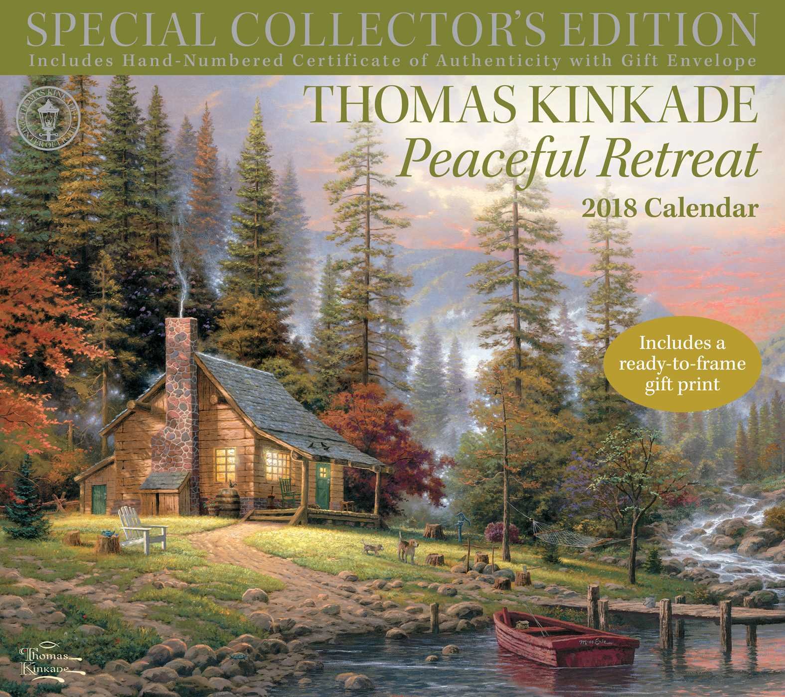 Amazon.com: Thomas Kinkade Special Collector's Edition 2018 Deluxe ...