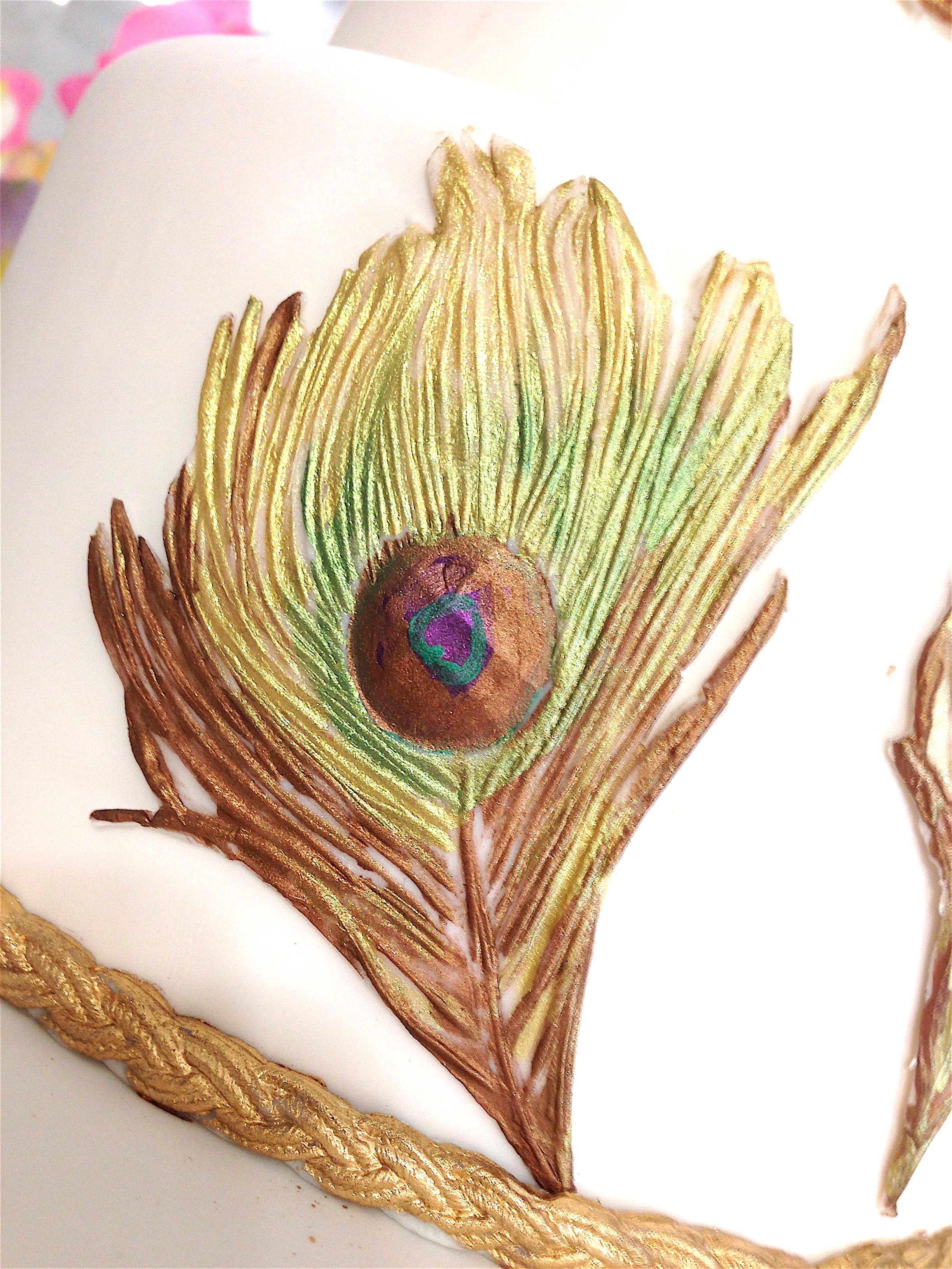 Large Peacock Feather Kit – Sunflower Sugar Art