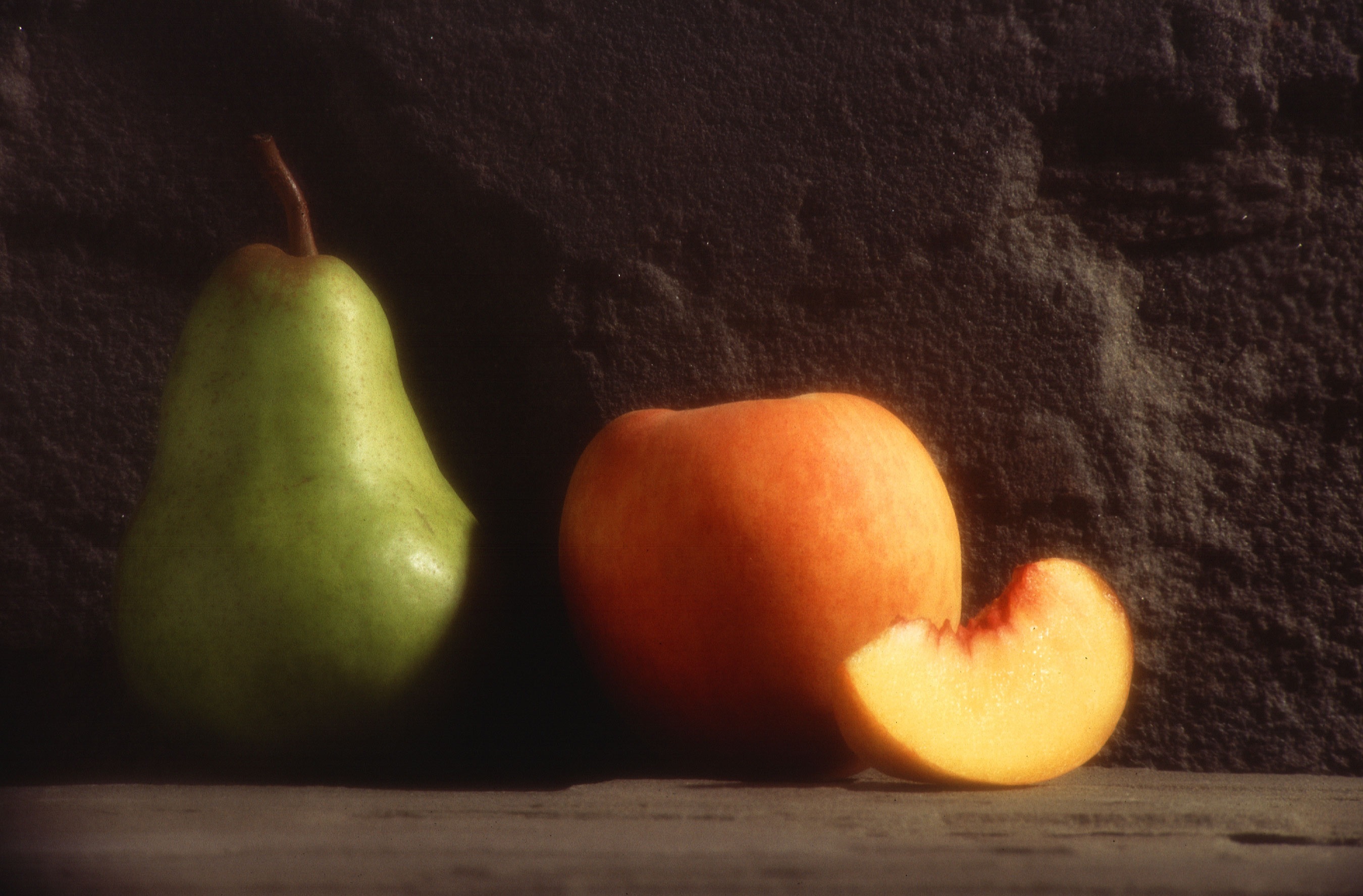 Pear n Peach, Food, Fresh, Fruit, Nature, HQ Photo