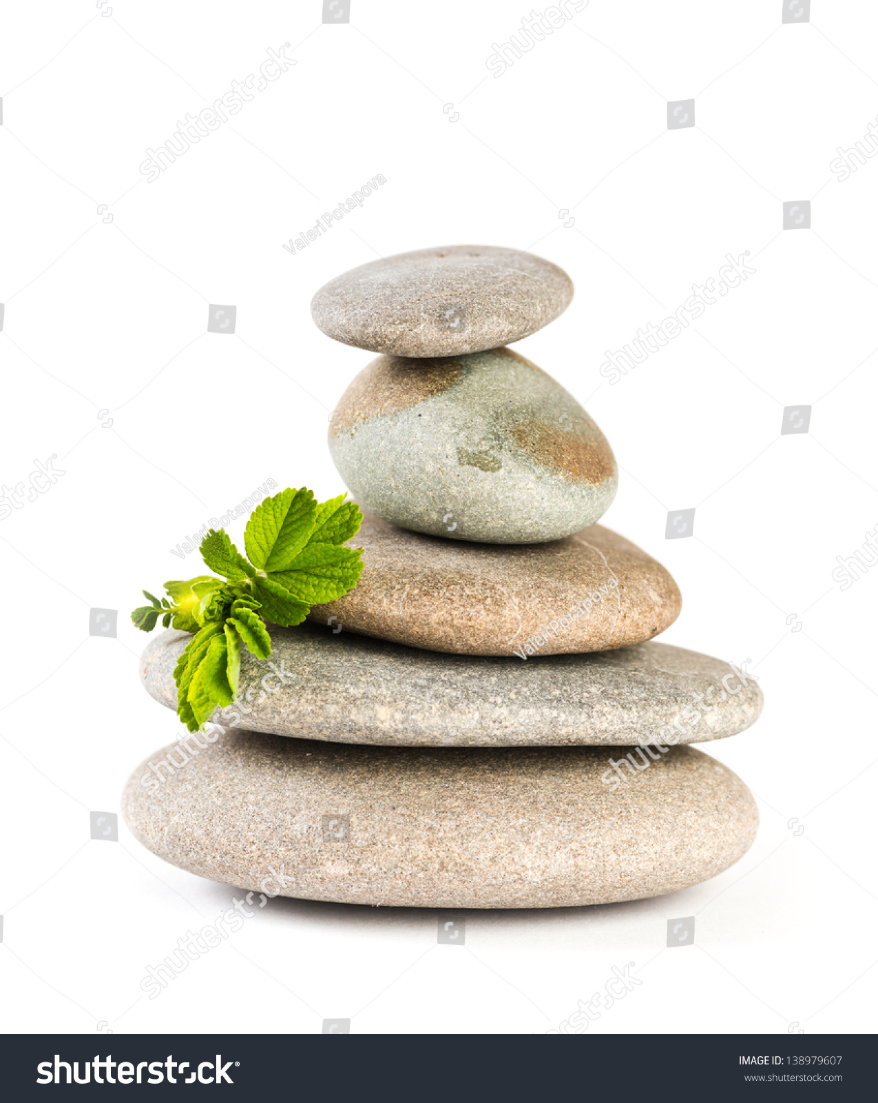 Zen Pebbles Balance Spa Healthcare Concept Stock Photo (Royalty Free ...