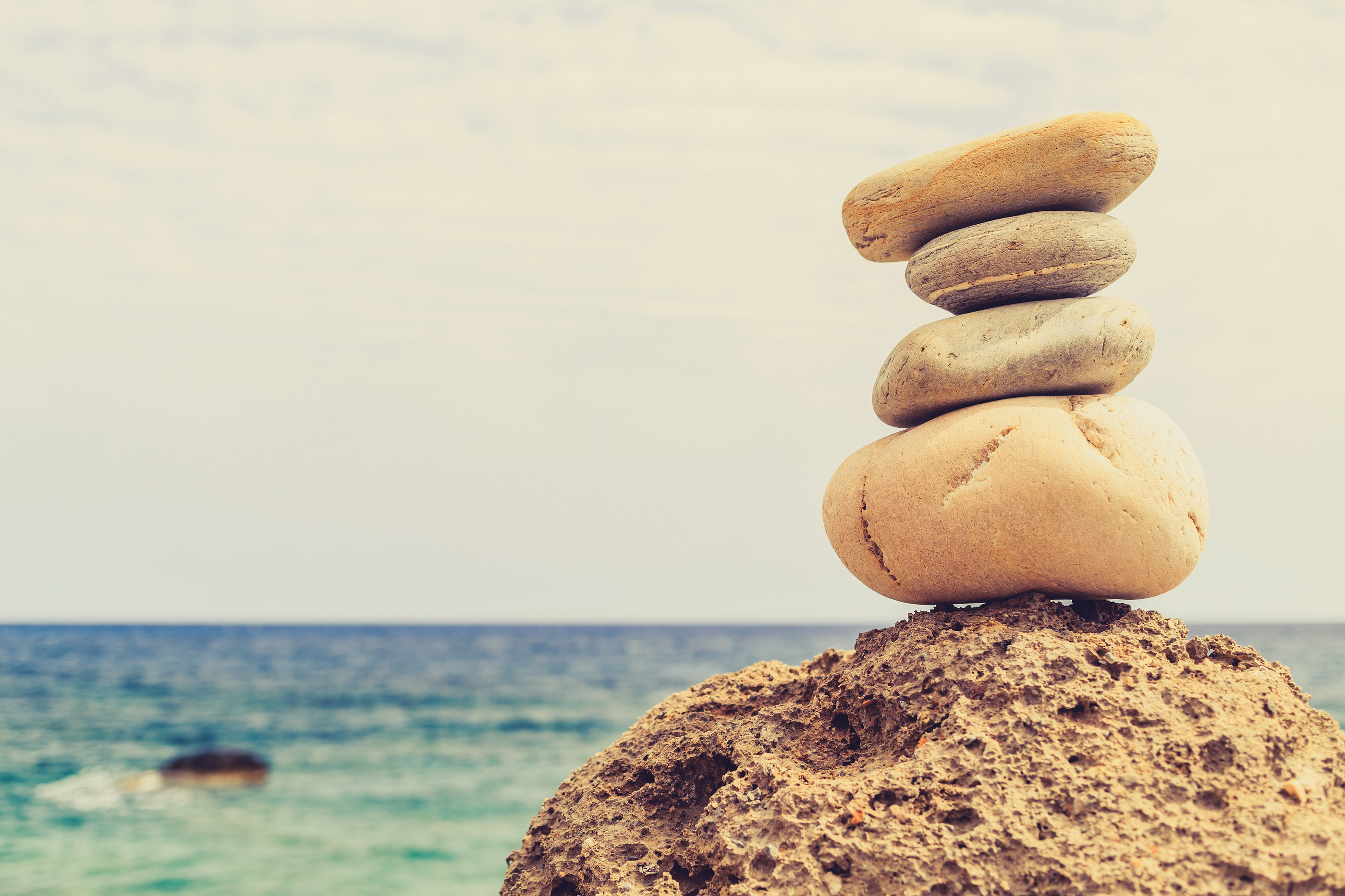 Stones Balance Inspiration Wellness Concept - PowerThoughts ...
