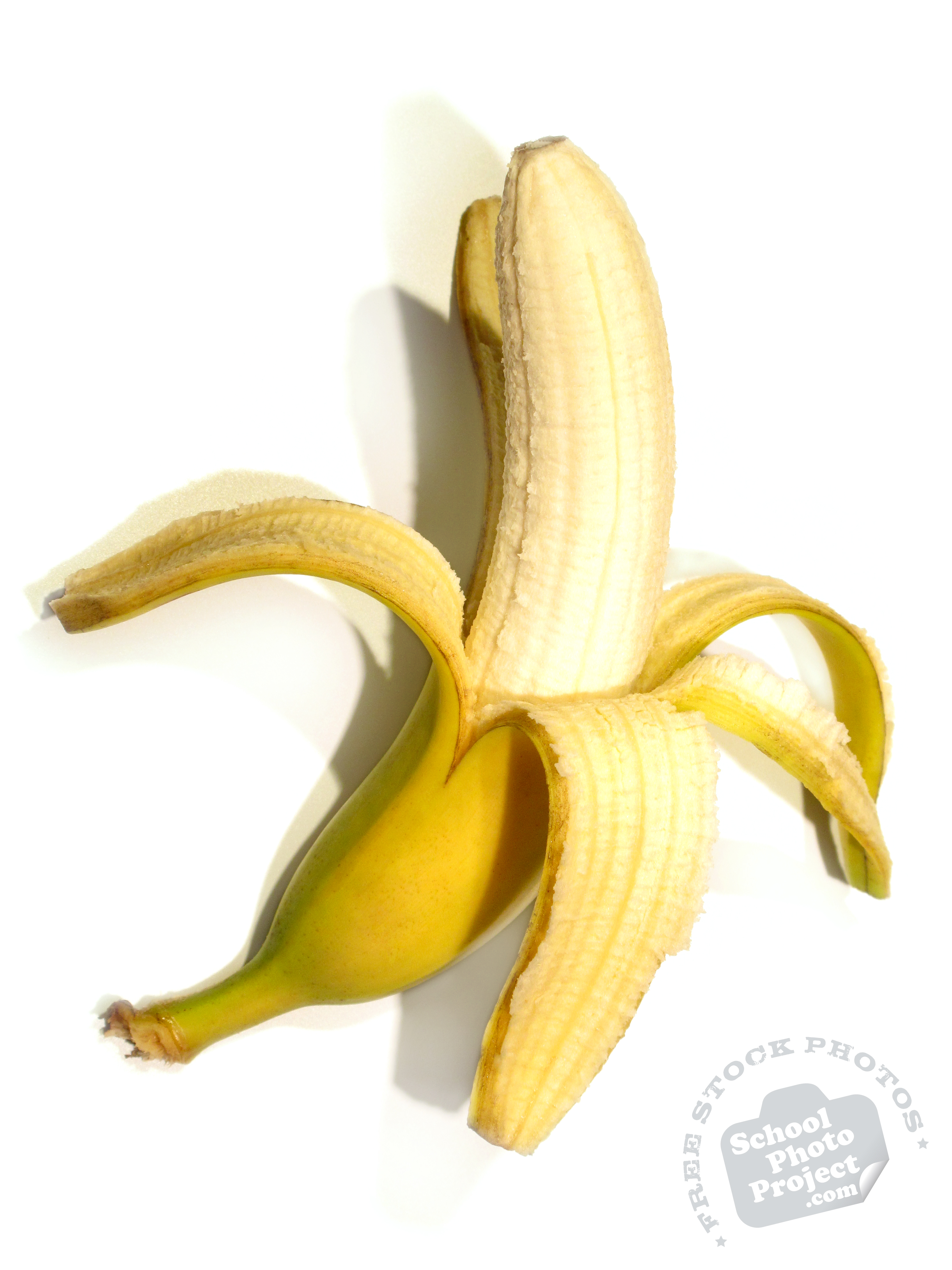 FREE Banana Photo, Peeled Banana Picture, Fresh Banana Image ...
