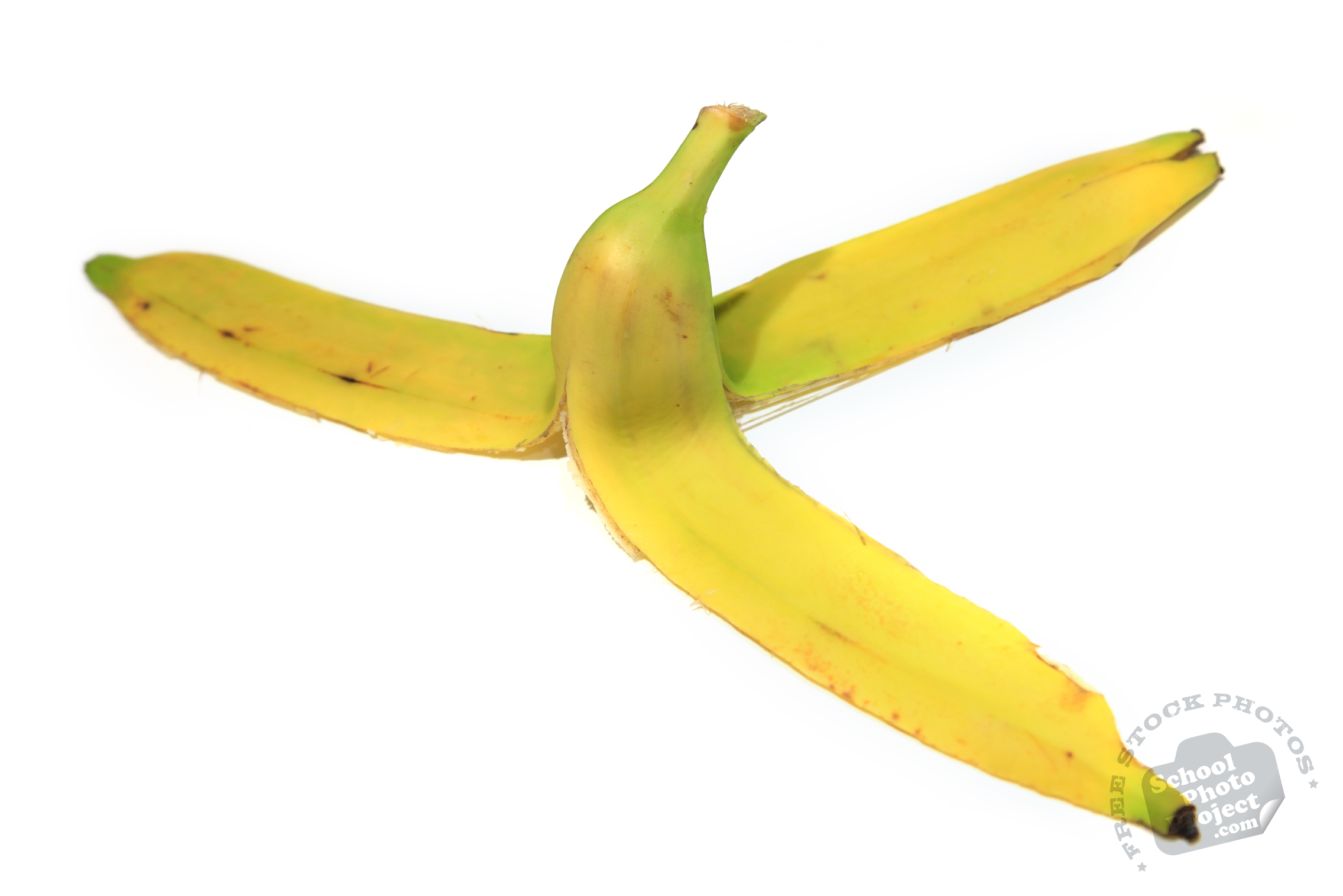 Banana Skin, FREE Stock Photo, Image, Picture: Banana Peel, Royalty ...
