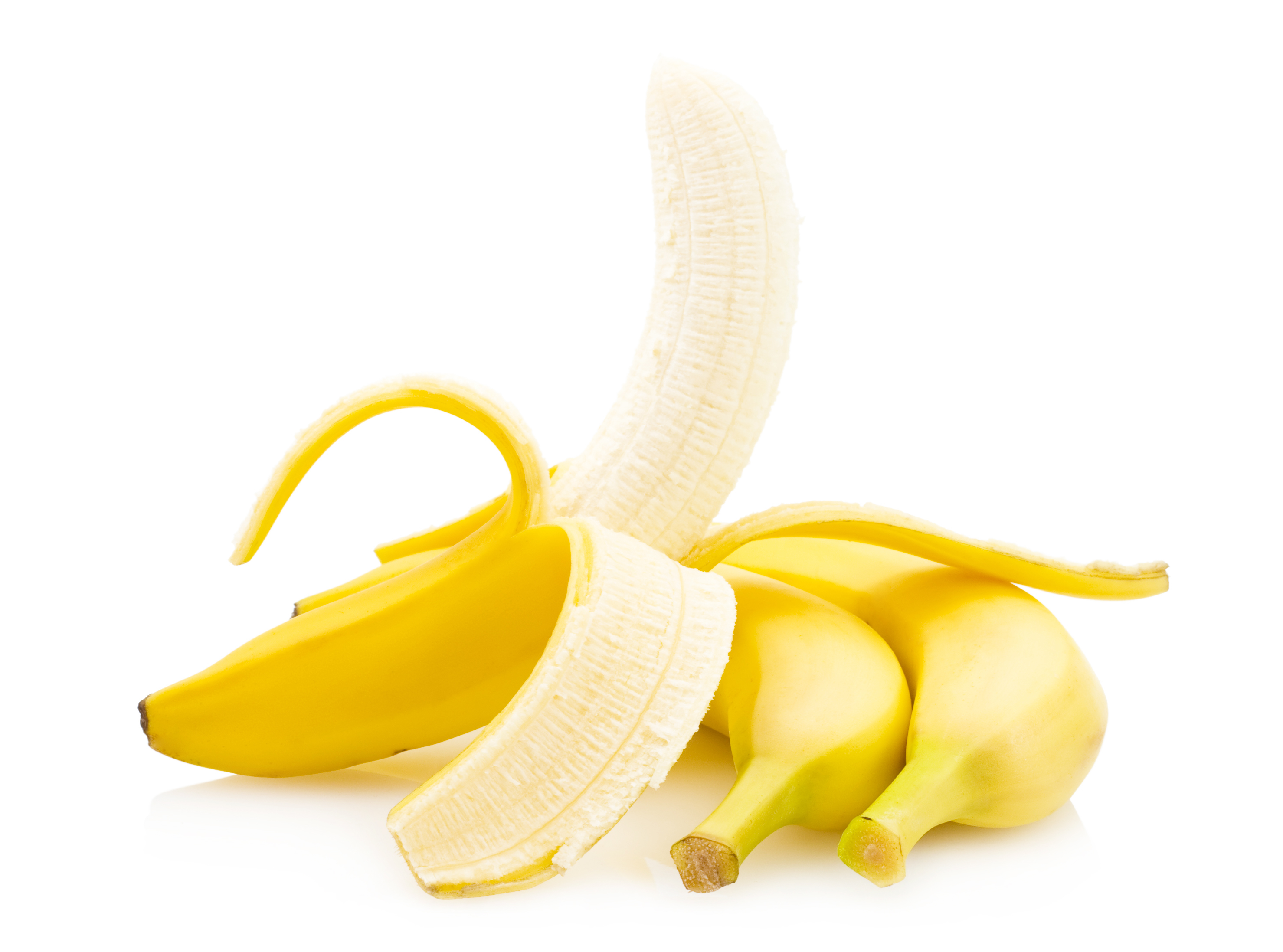 Peeled Banana, Appetizing, Macro, White, Vitamin, HQ Photo