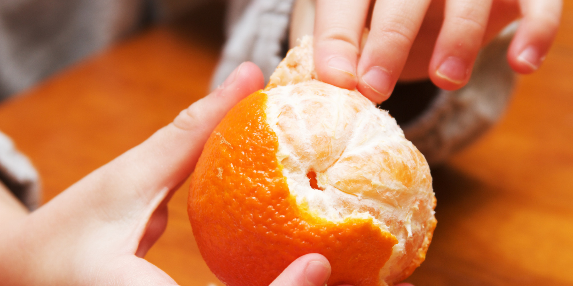 How To Peel An Orange With A Spoon And Make Zero Mess | HuffPost