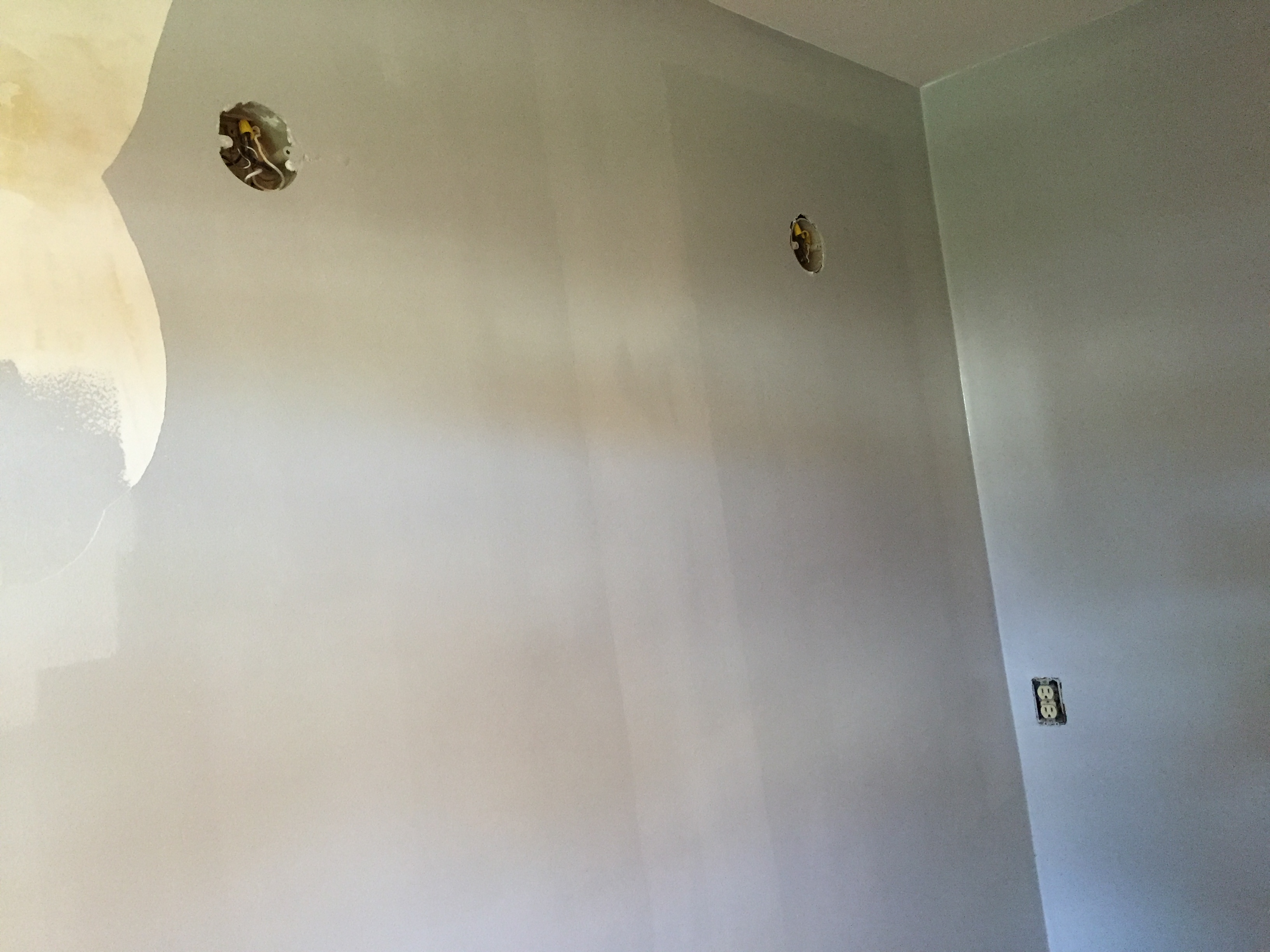 5 Coats Of New Paint Peeled Right Off Wall - Painting & Finish Work ...