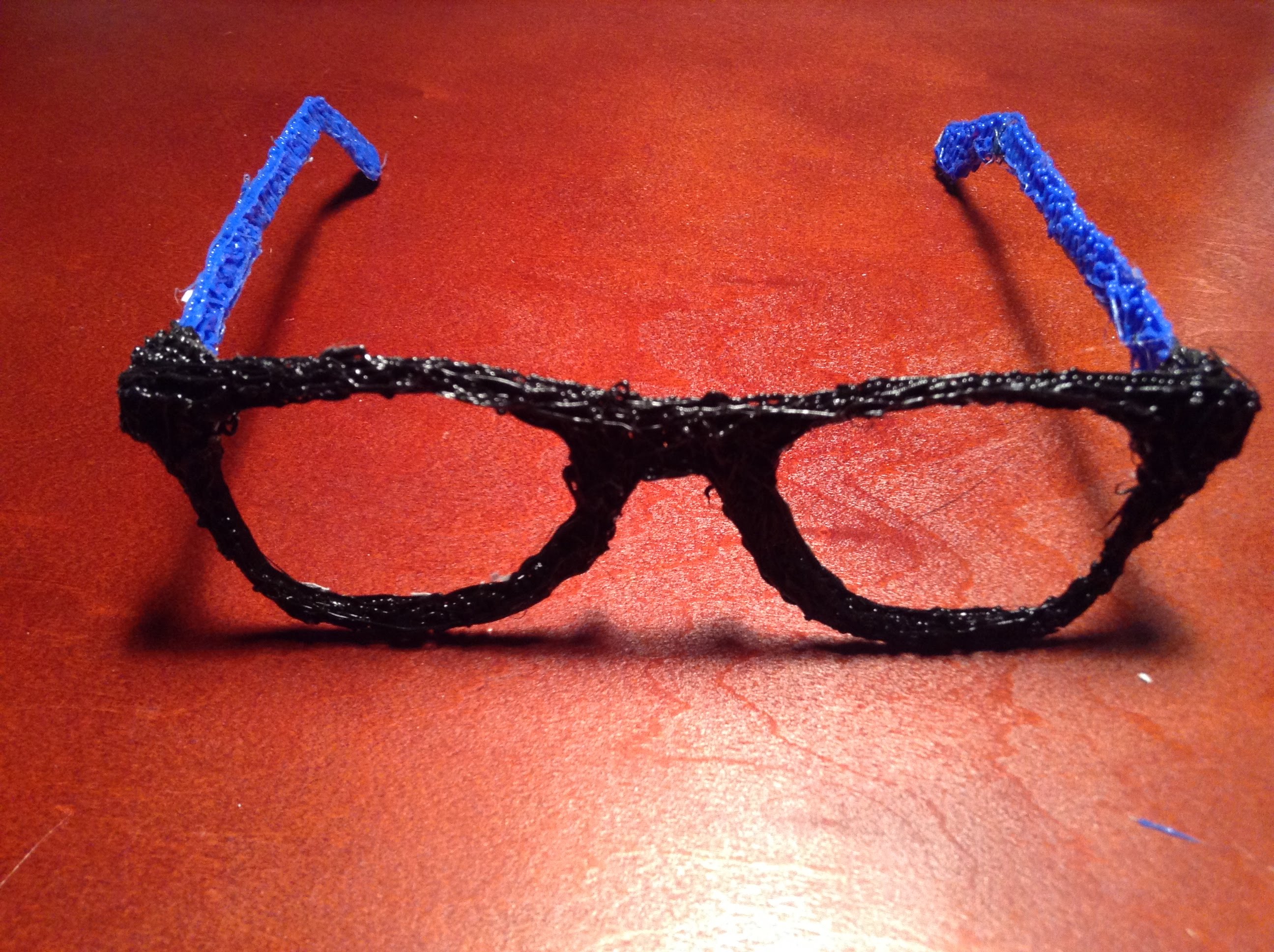 How to make glasses with a 3D printing pen - YouTube